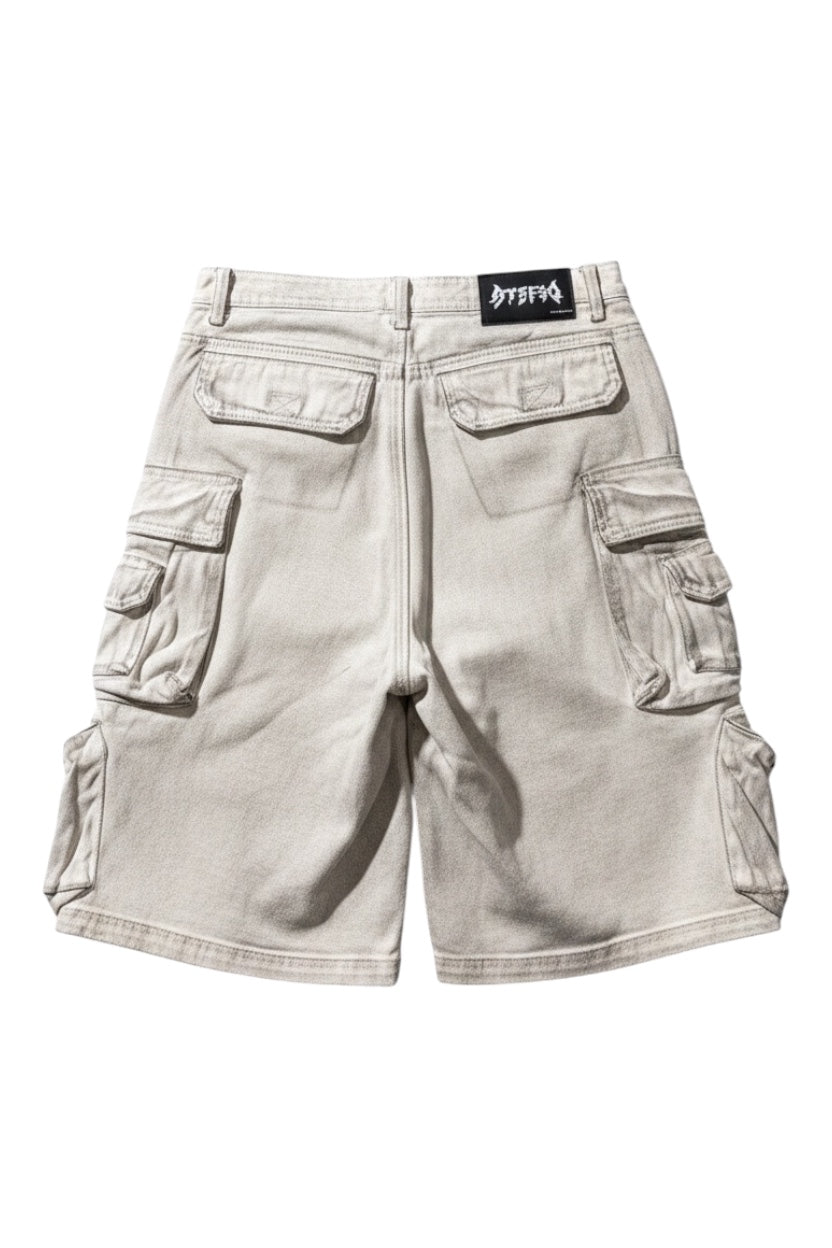 25-k105 dirty cargo shorts A602