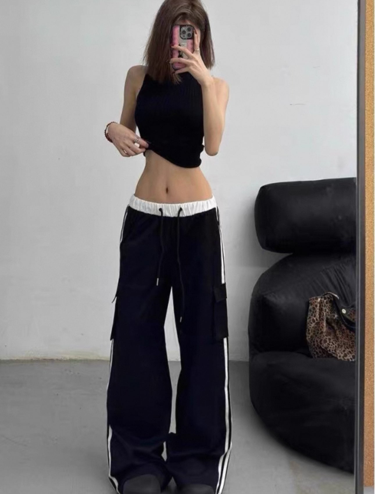3line pants A4