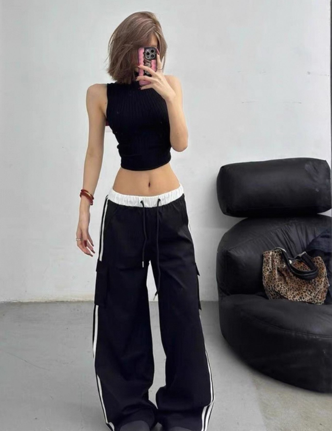 3line pants A4