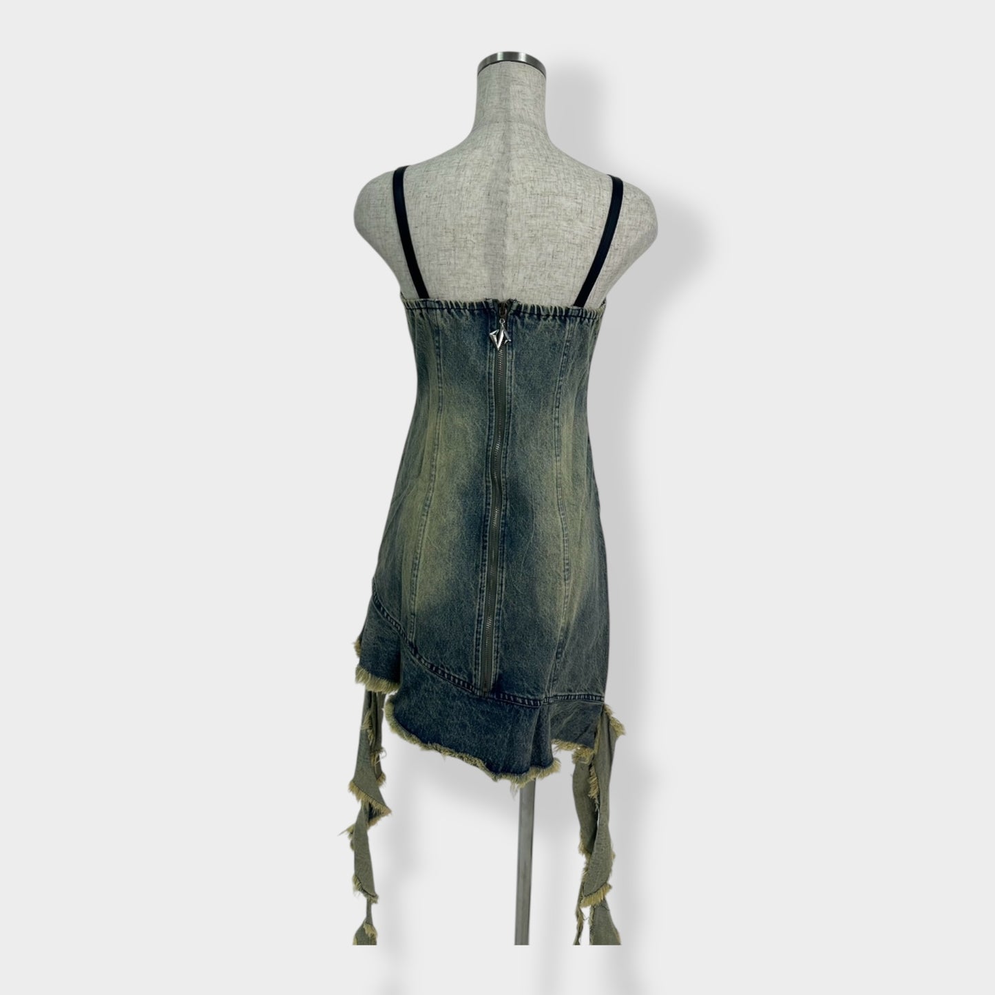 denim bustier A191