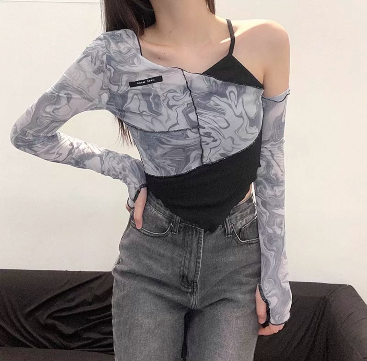 2piece marble L/S A93