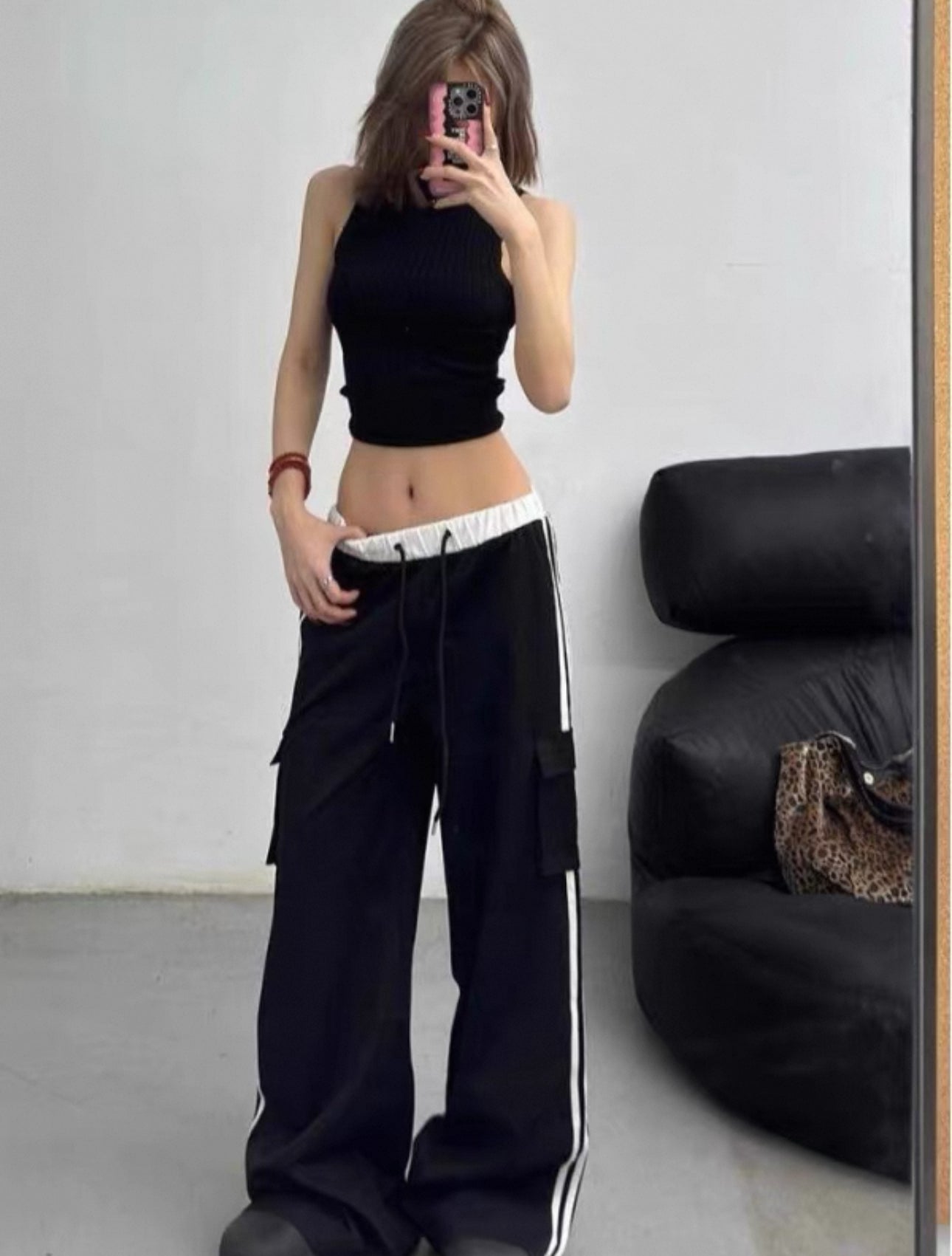 3line pants A4