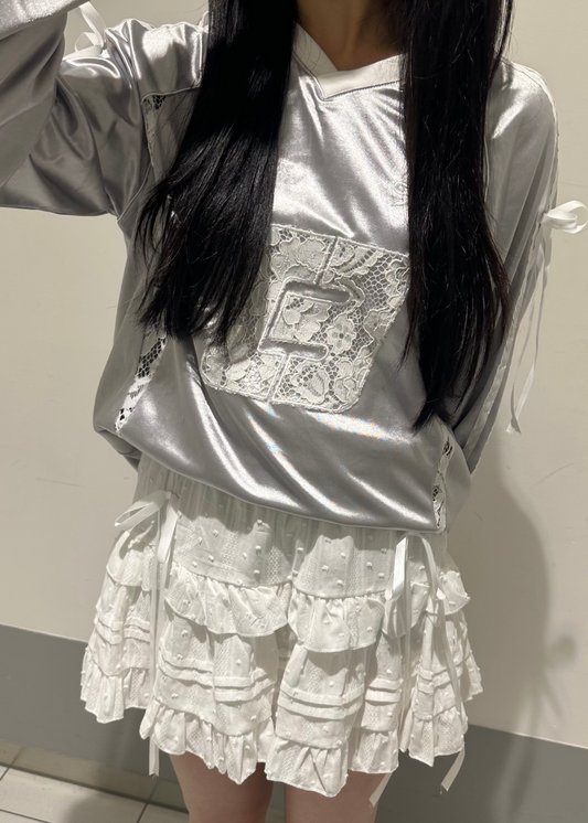 shiny ribbon LS A245