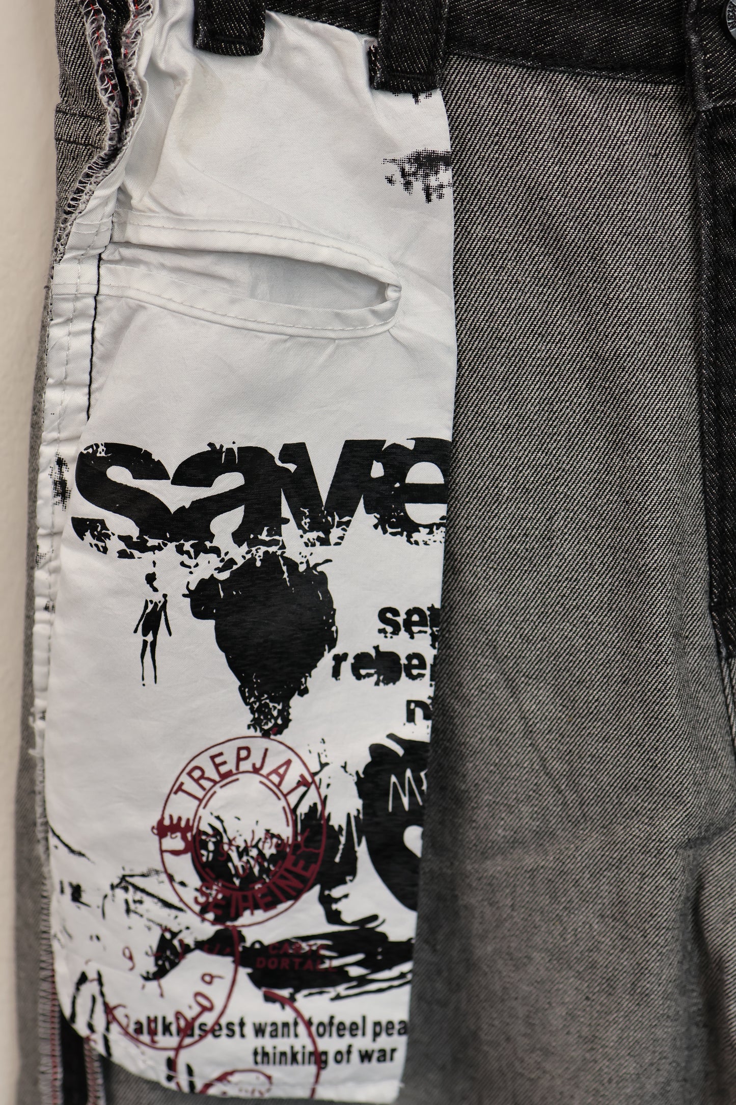 Graffiti Patch Pants A271