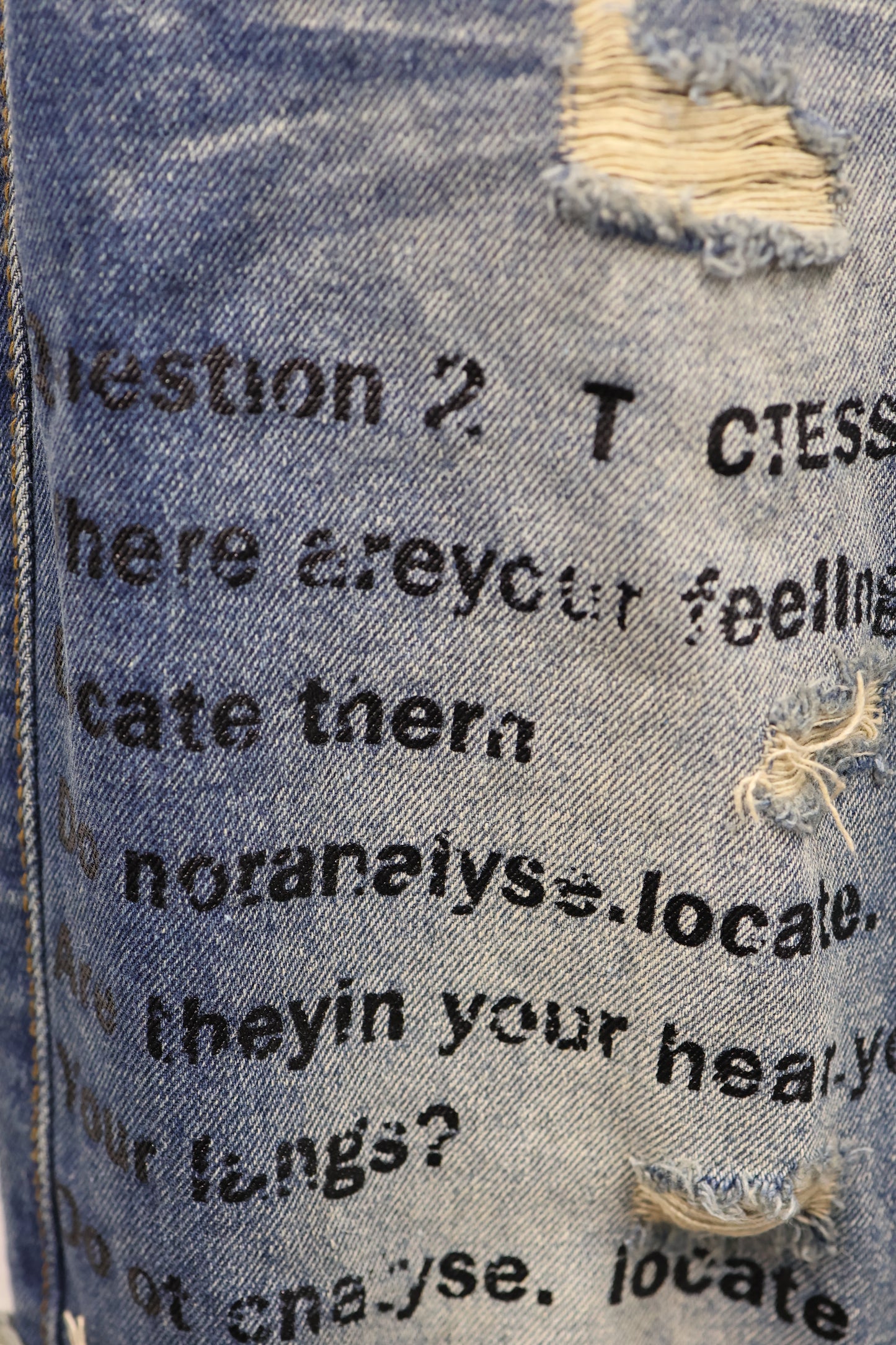 Faith Destroy Denim A279