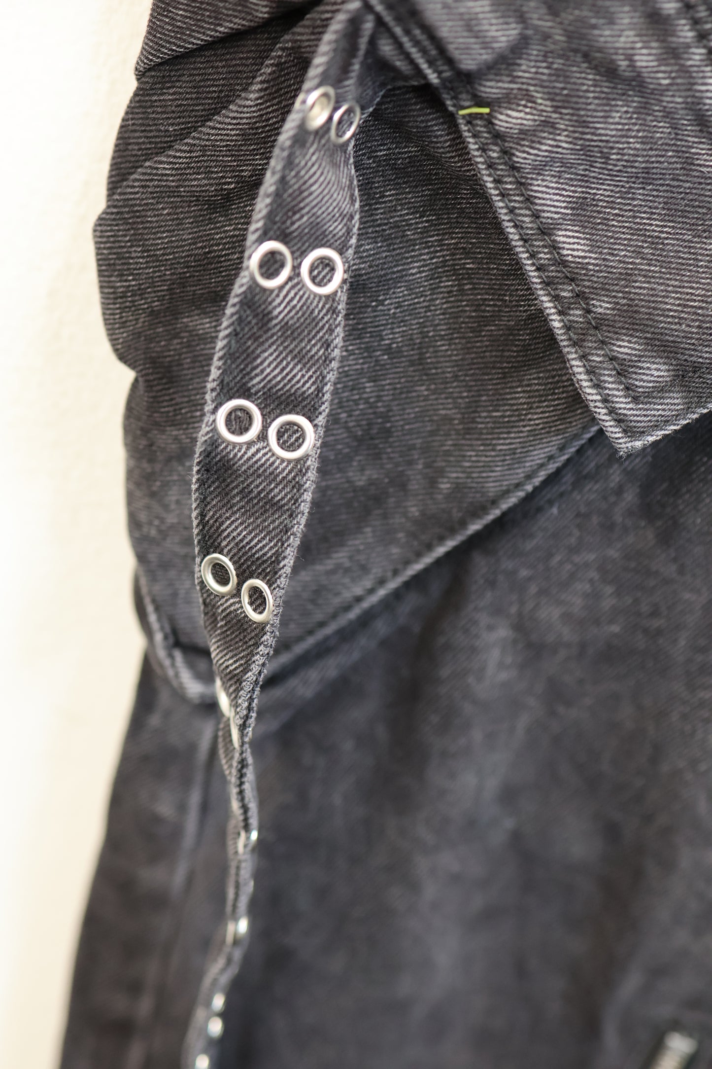 zip pocket cargo denim A3