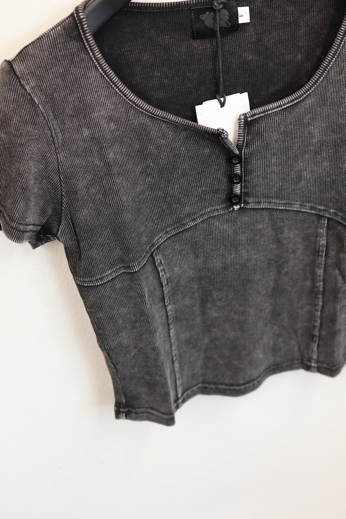 Faded Noir Tee  A285