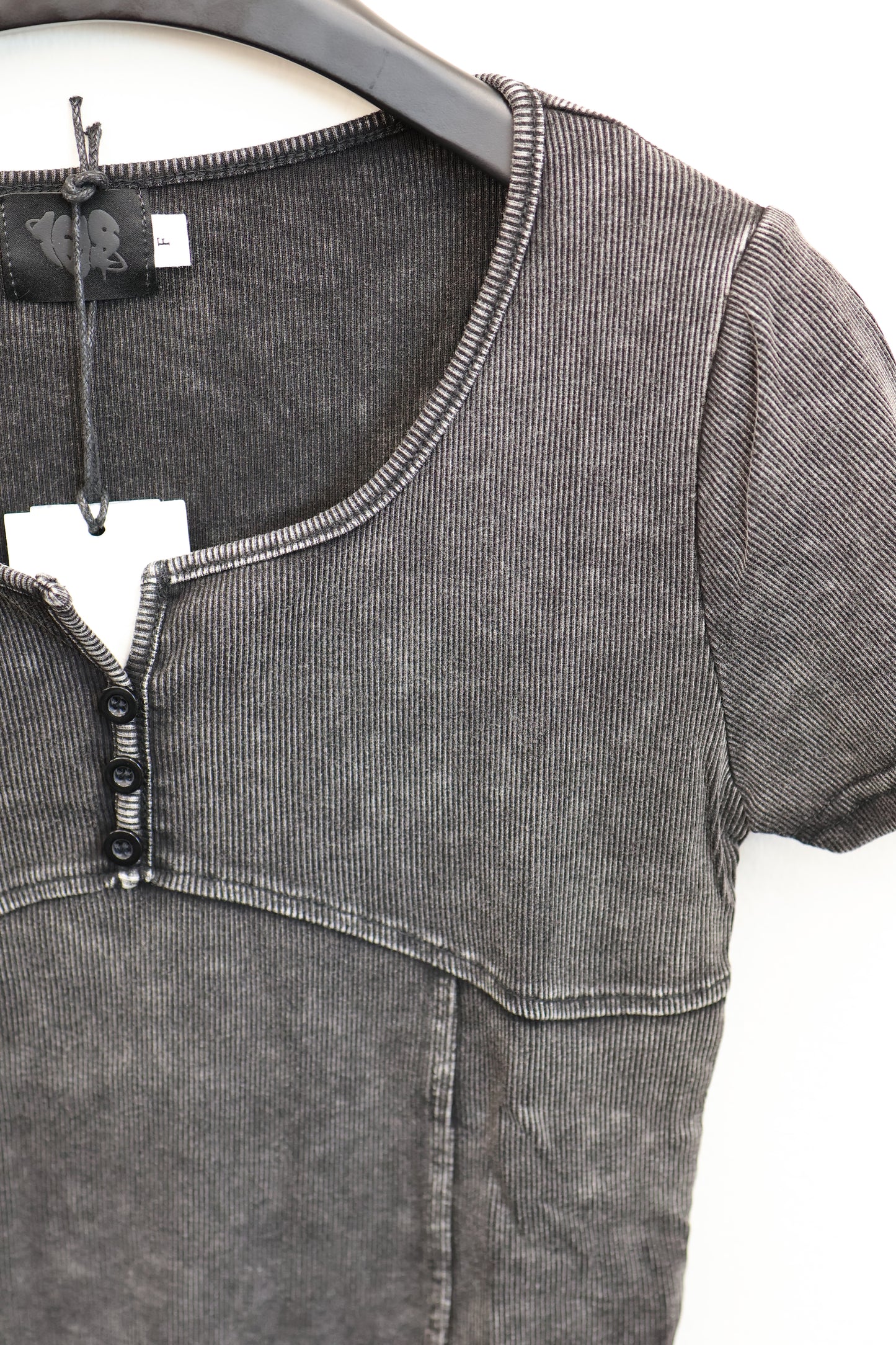 Faded Noir Tee  A285