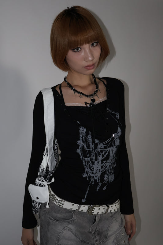 25-942 Chain Cross L/S A345