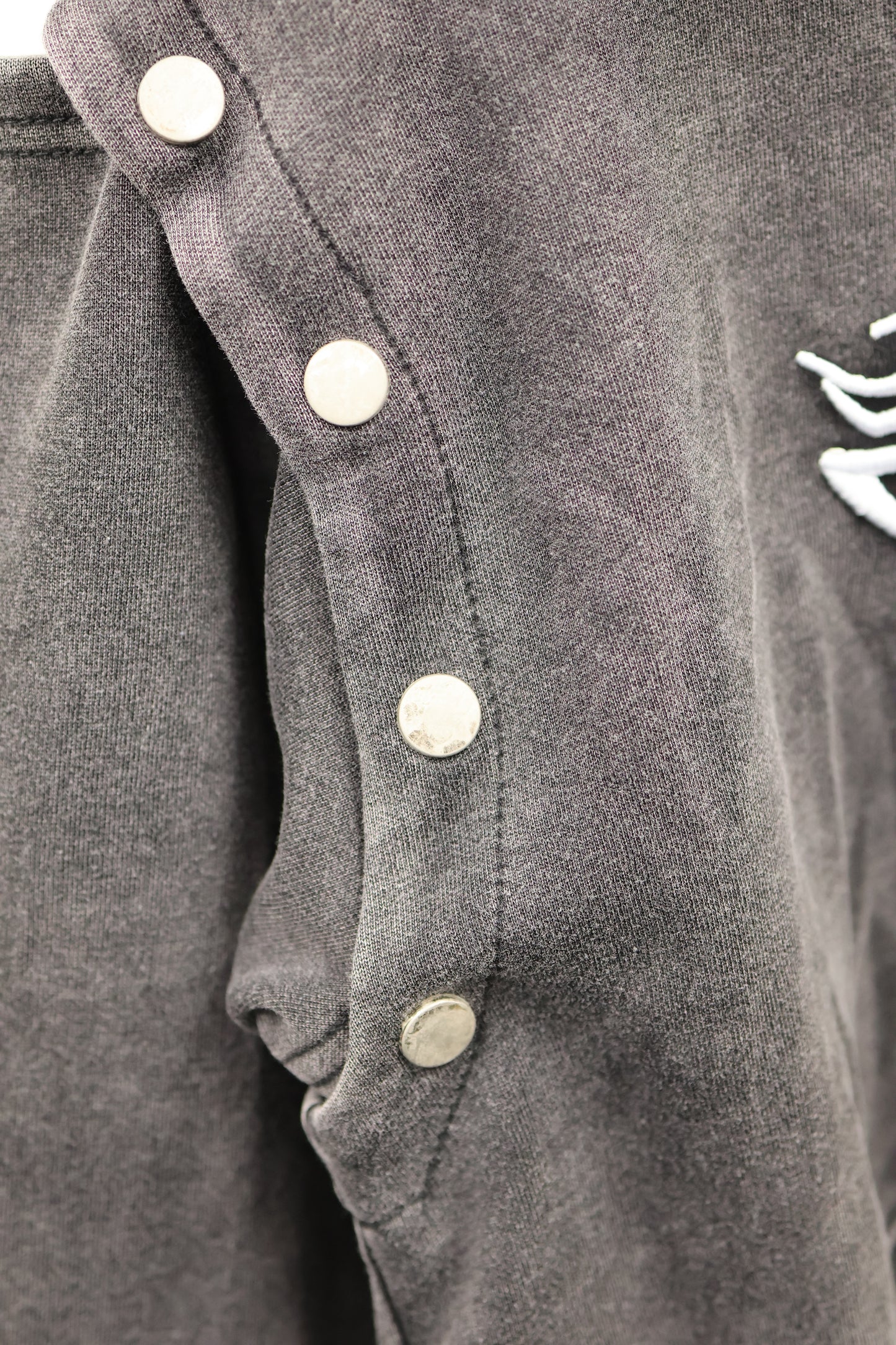 Carbon Crop Hoodie A309