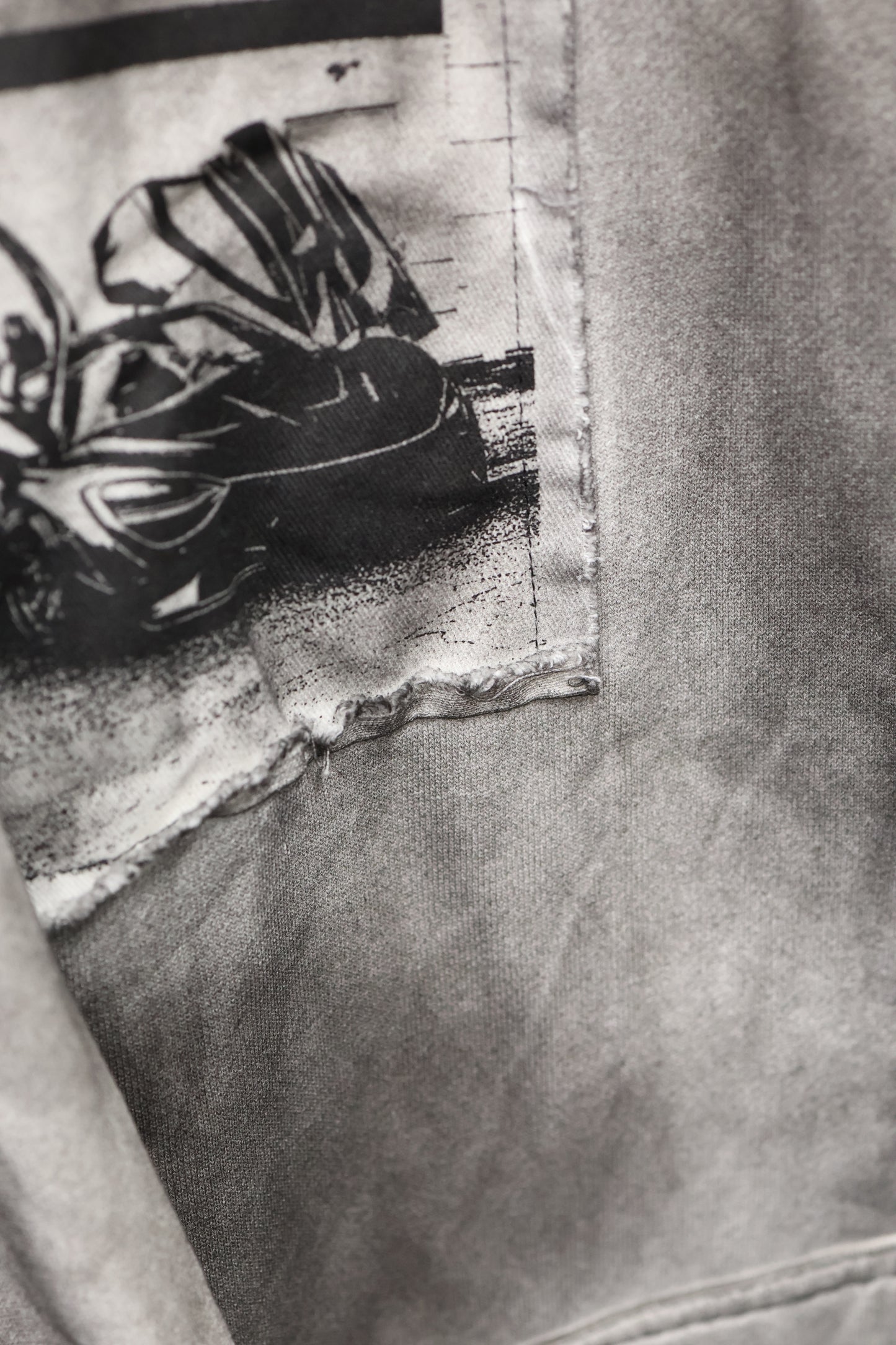 Acid Wash Patch Jacket A317