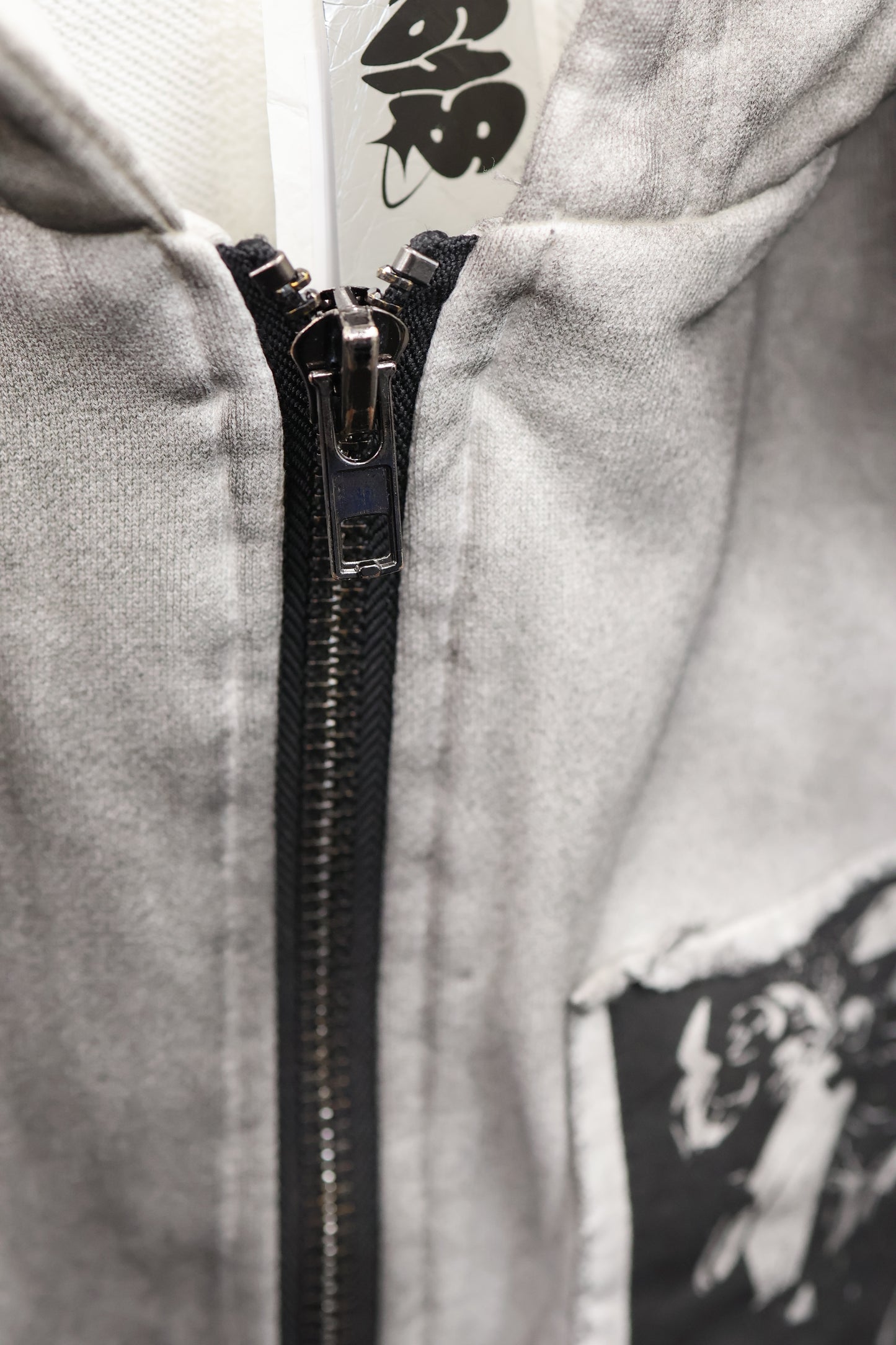 Acid Wash Patch Jacket A317