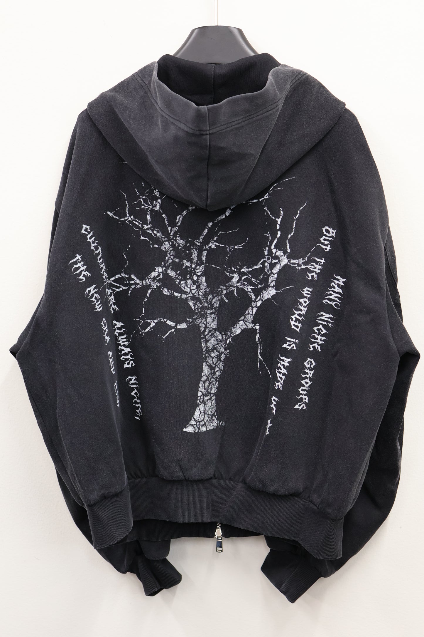 Acid Fade Zip Hoodie A313