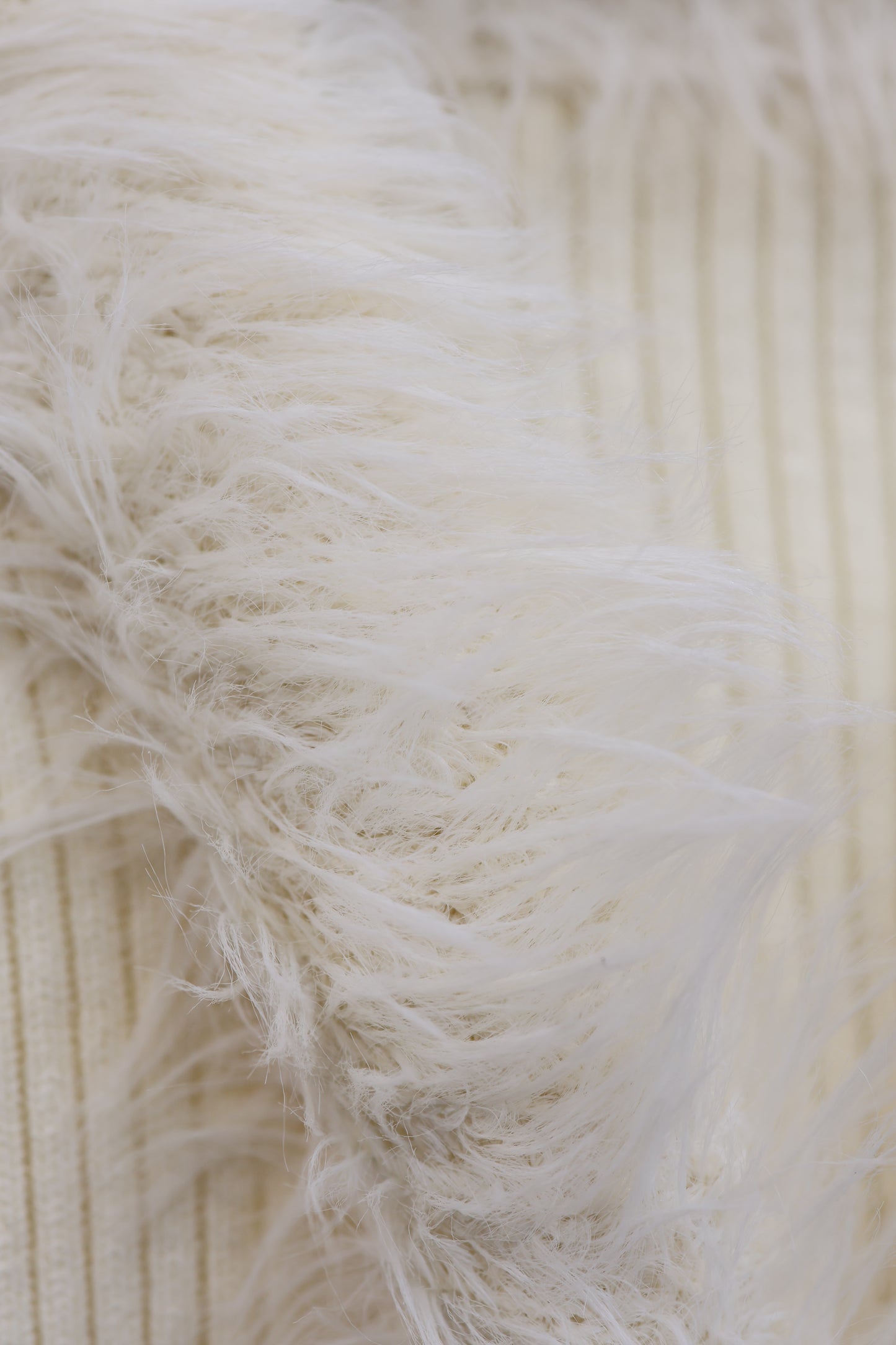 Fur Trim Cardigan A319