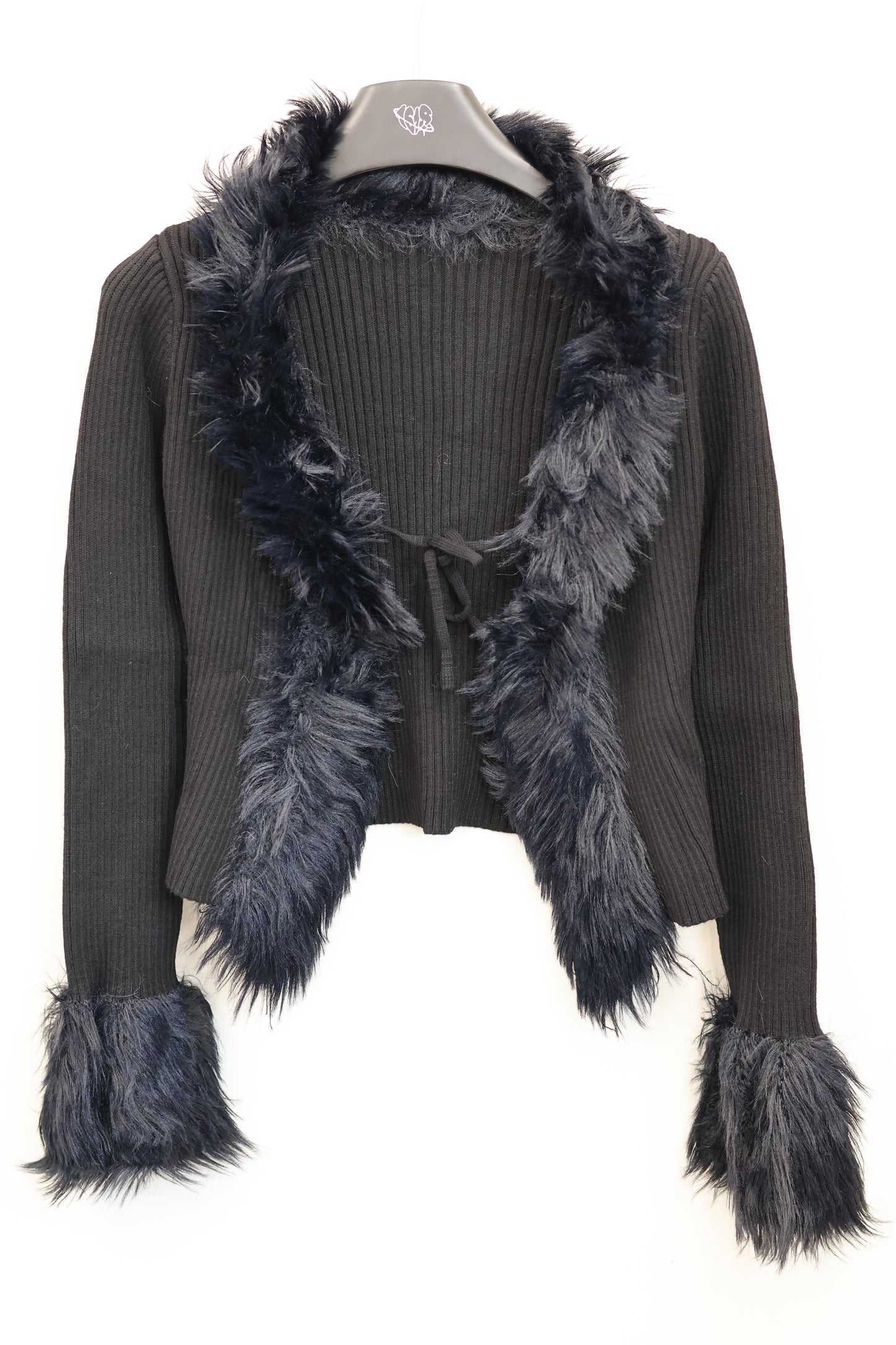 Fur Trim Cardigan A319