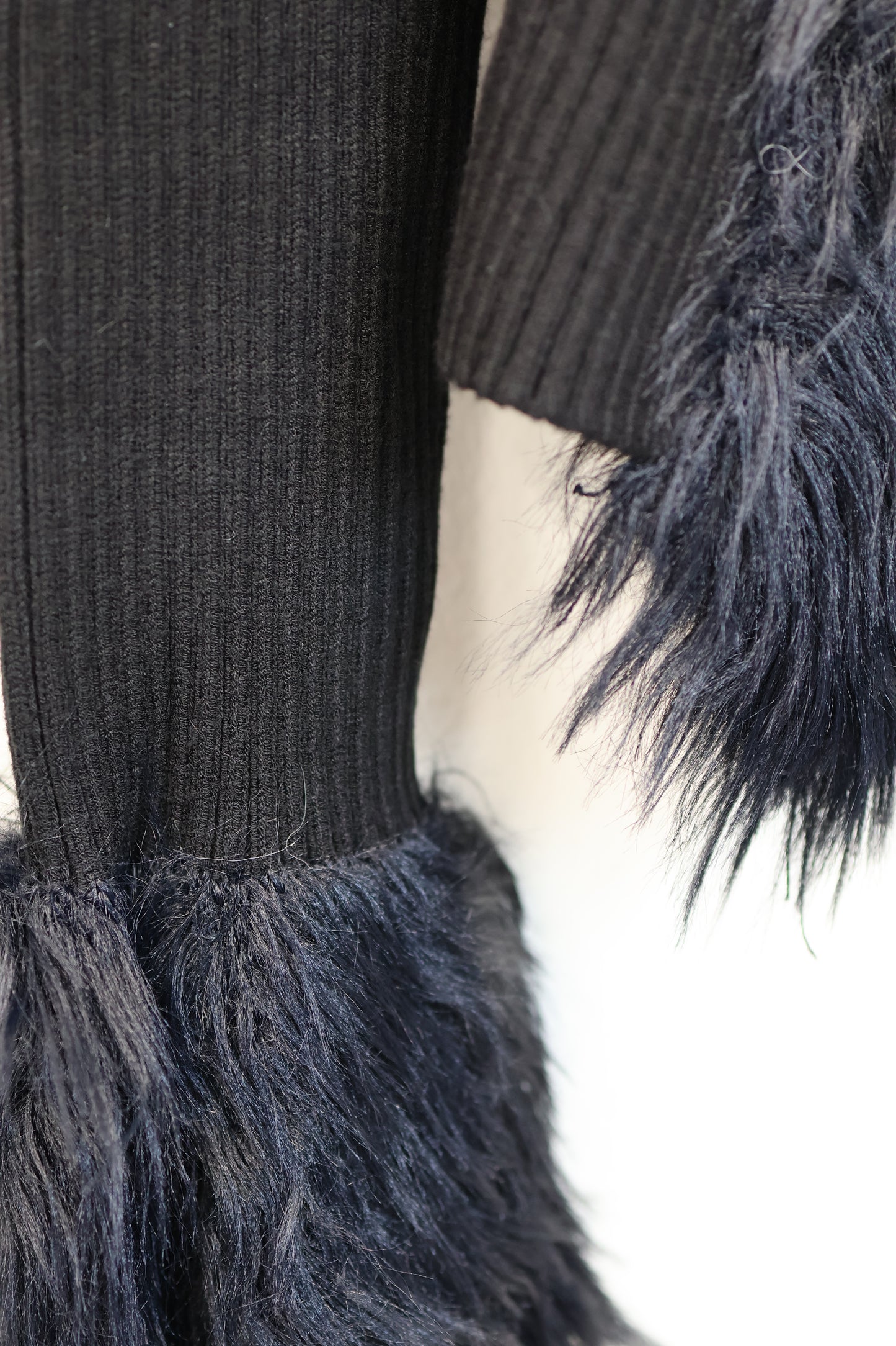 Fur Trim Cardigan A319