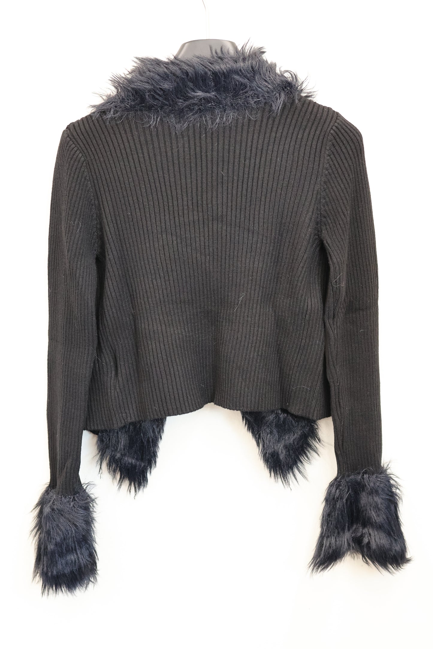 Fur Trim Cardigan A319