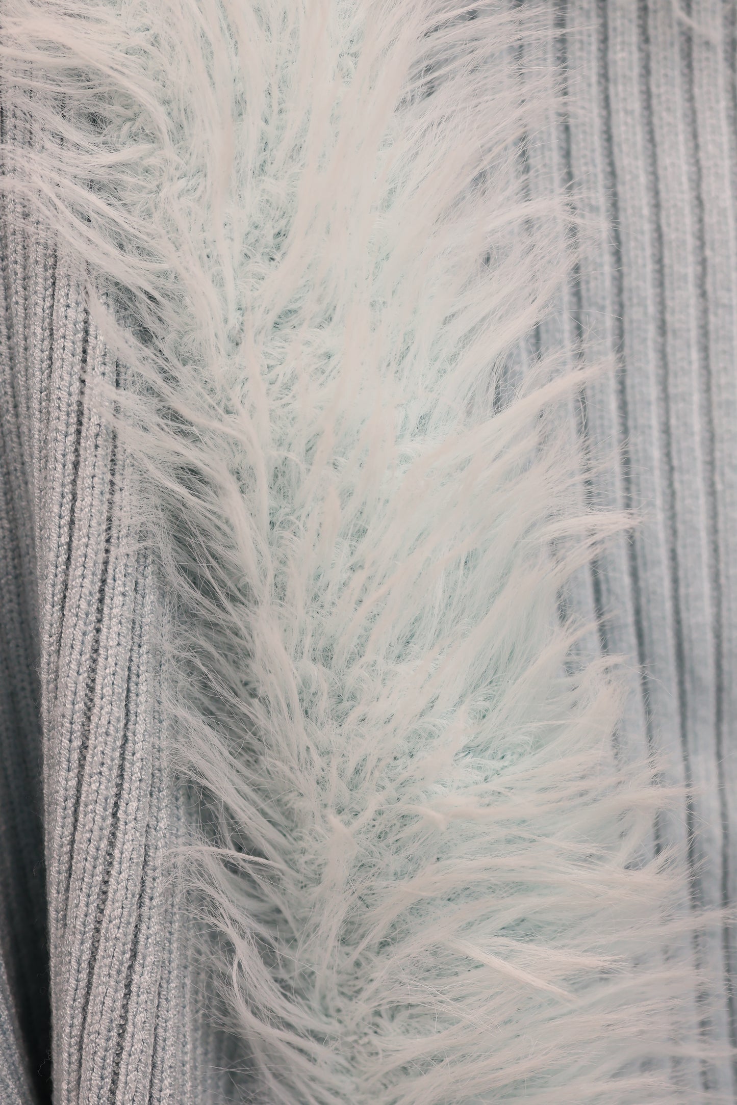 Fur Trim Cardigan A319