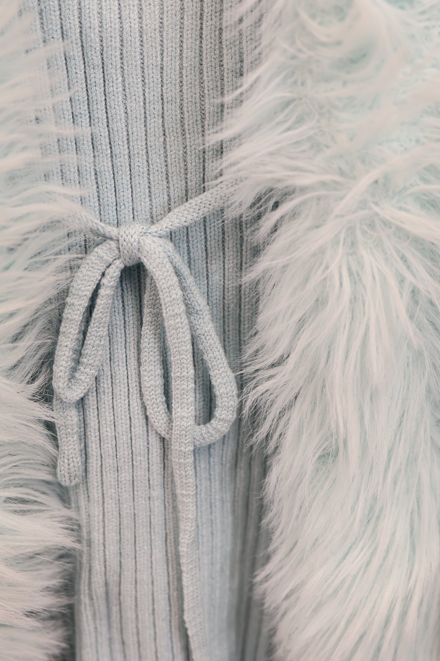 Fur Trim Cardigan A319