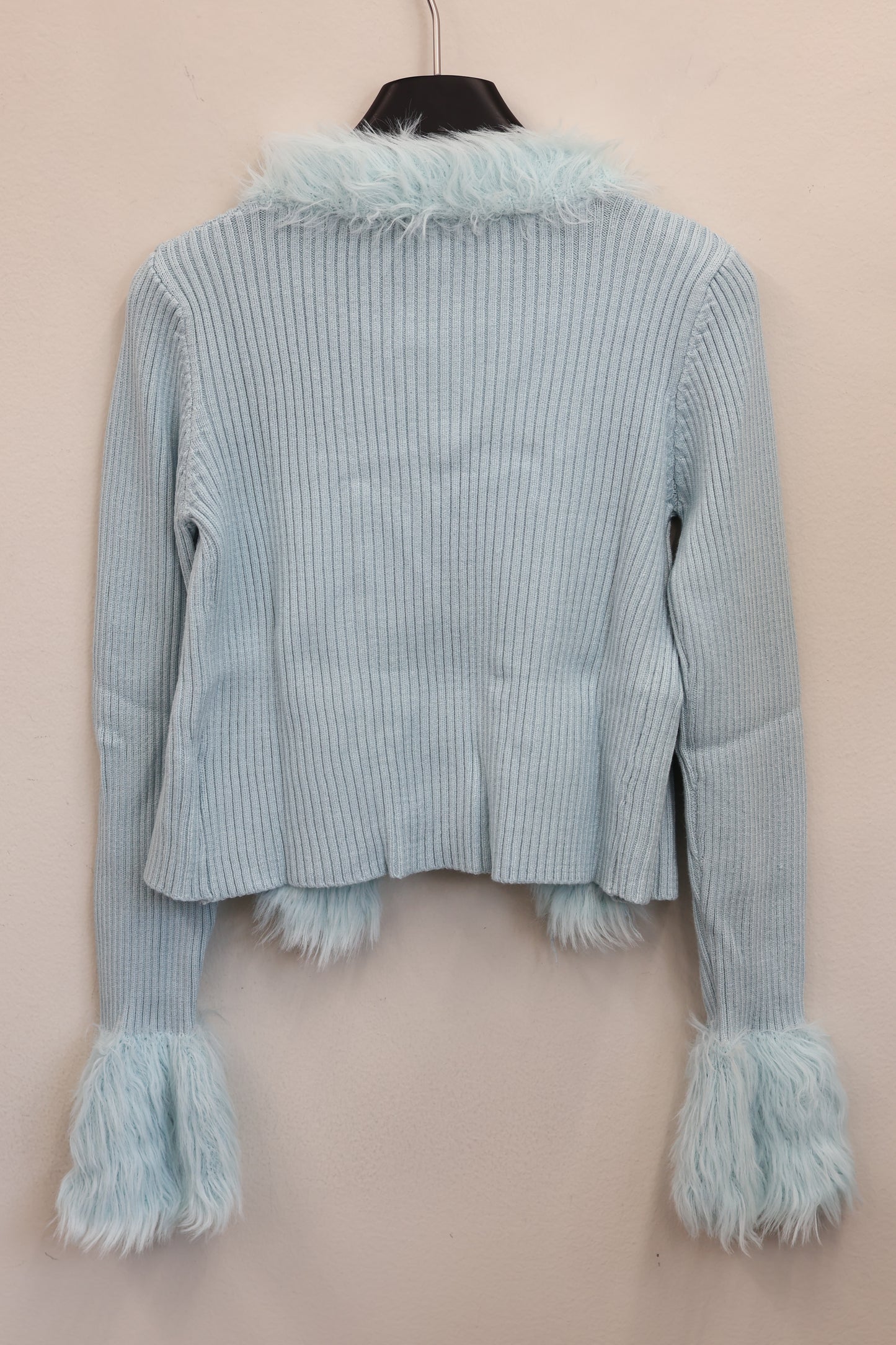 Fur Trim Cardigan A319