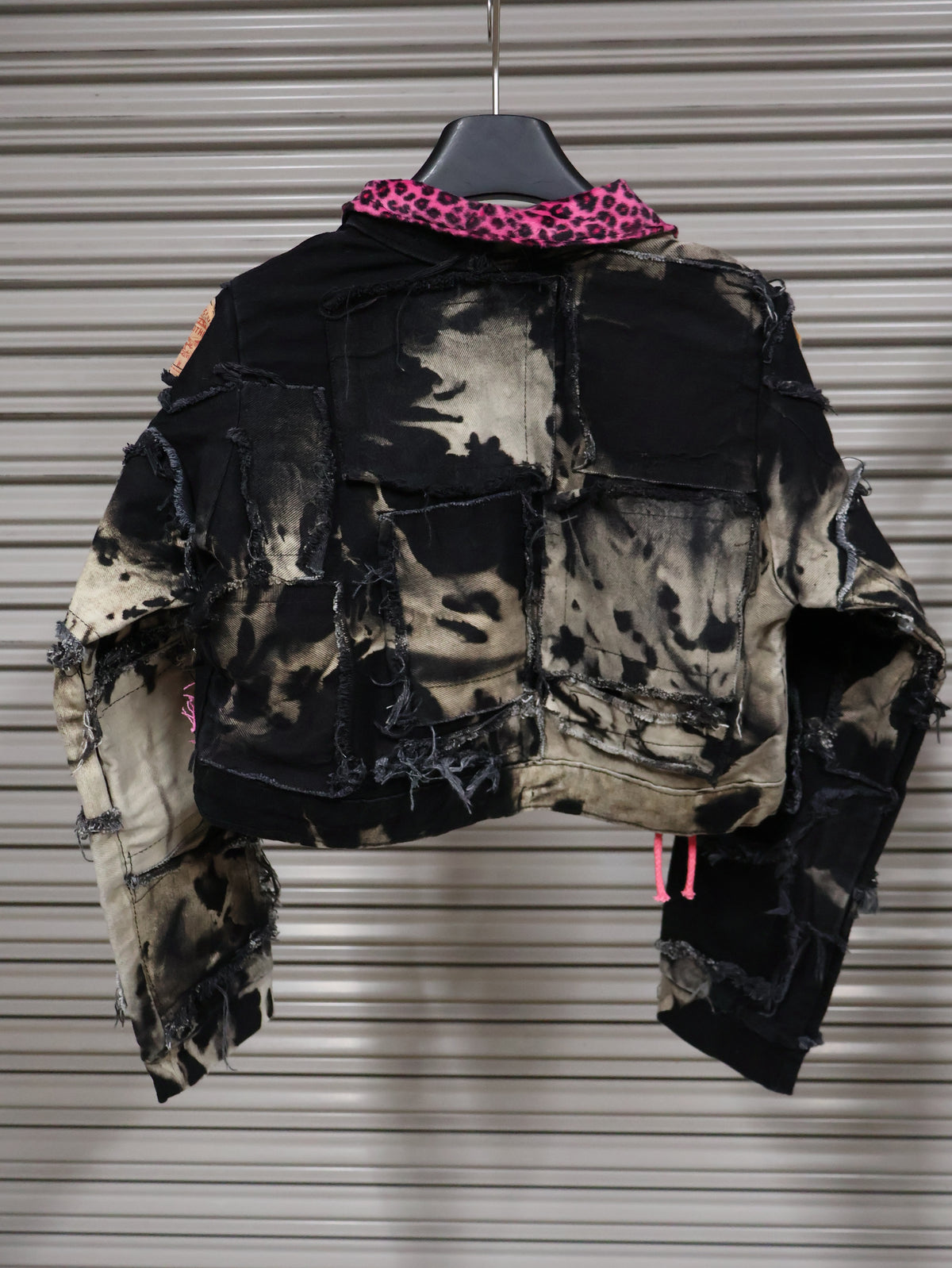 Pink Venom Patchwork Jacket RA1021