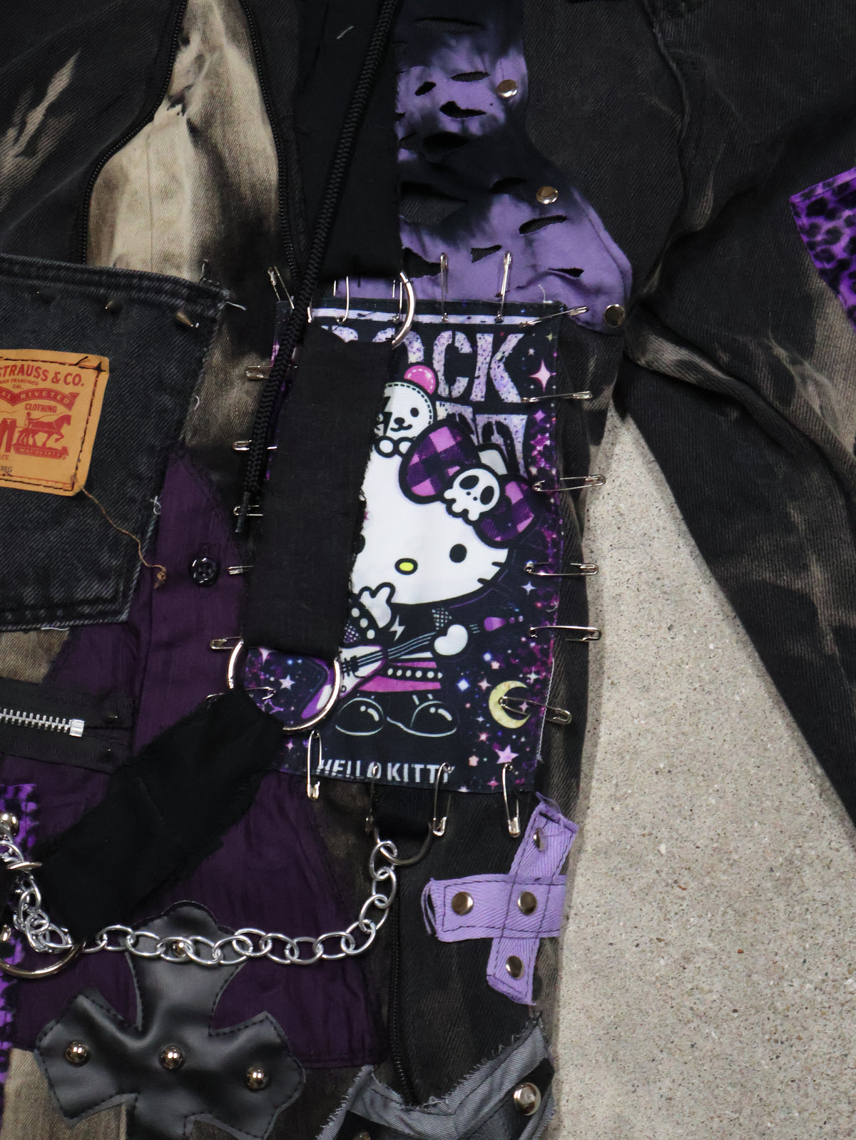 RE: Ash Washed Patch Denim RA1111