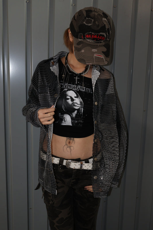 perforated shirts A307