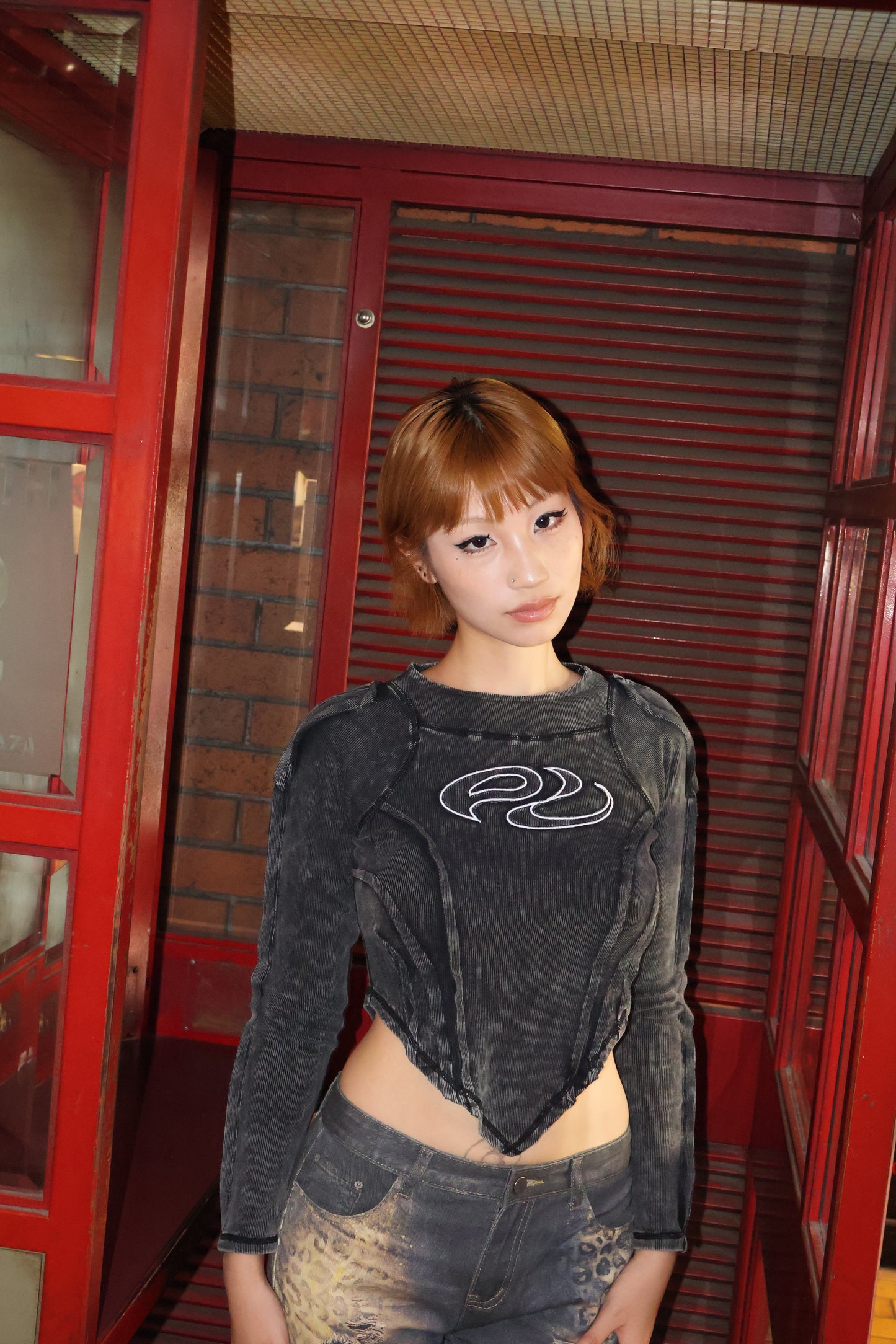 Acid Wash Edge L/S A284