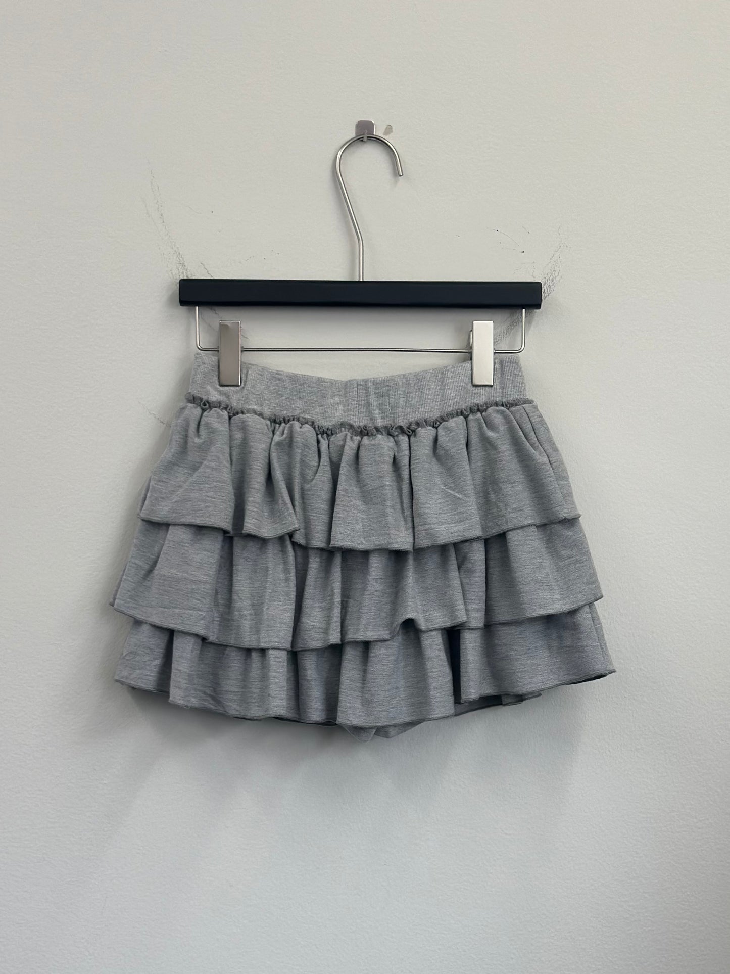 sweat mini skirt A33