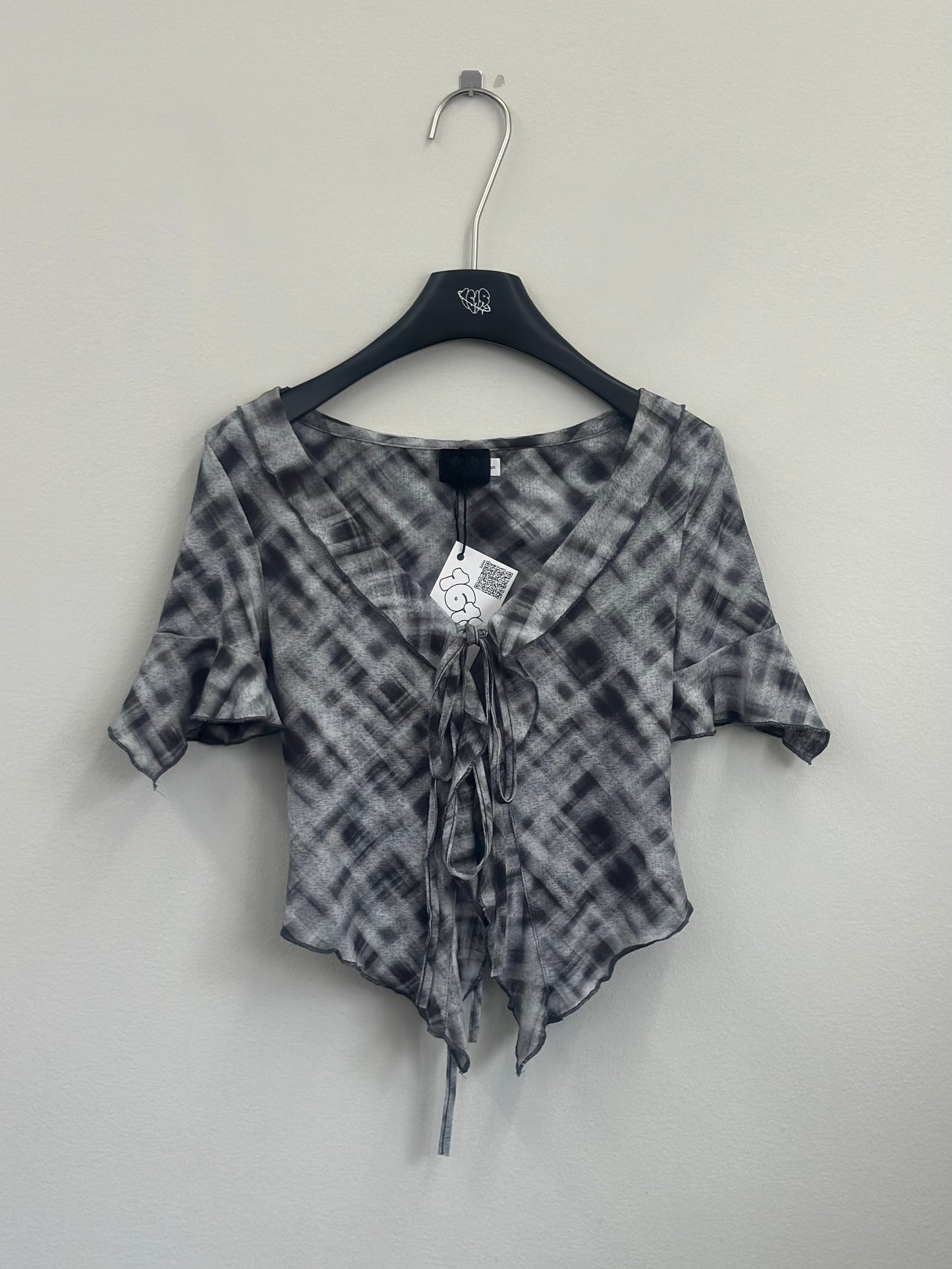 Flutteringcheck shirt A83