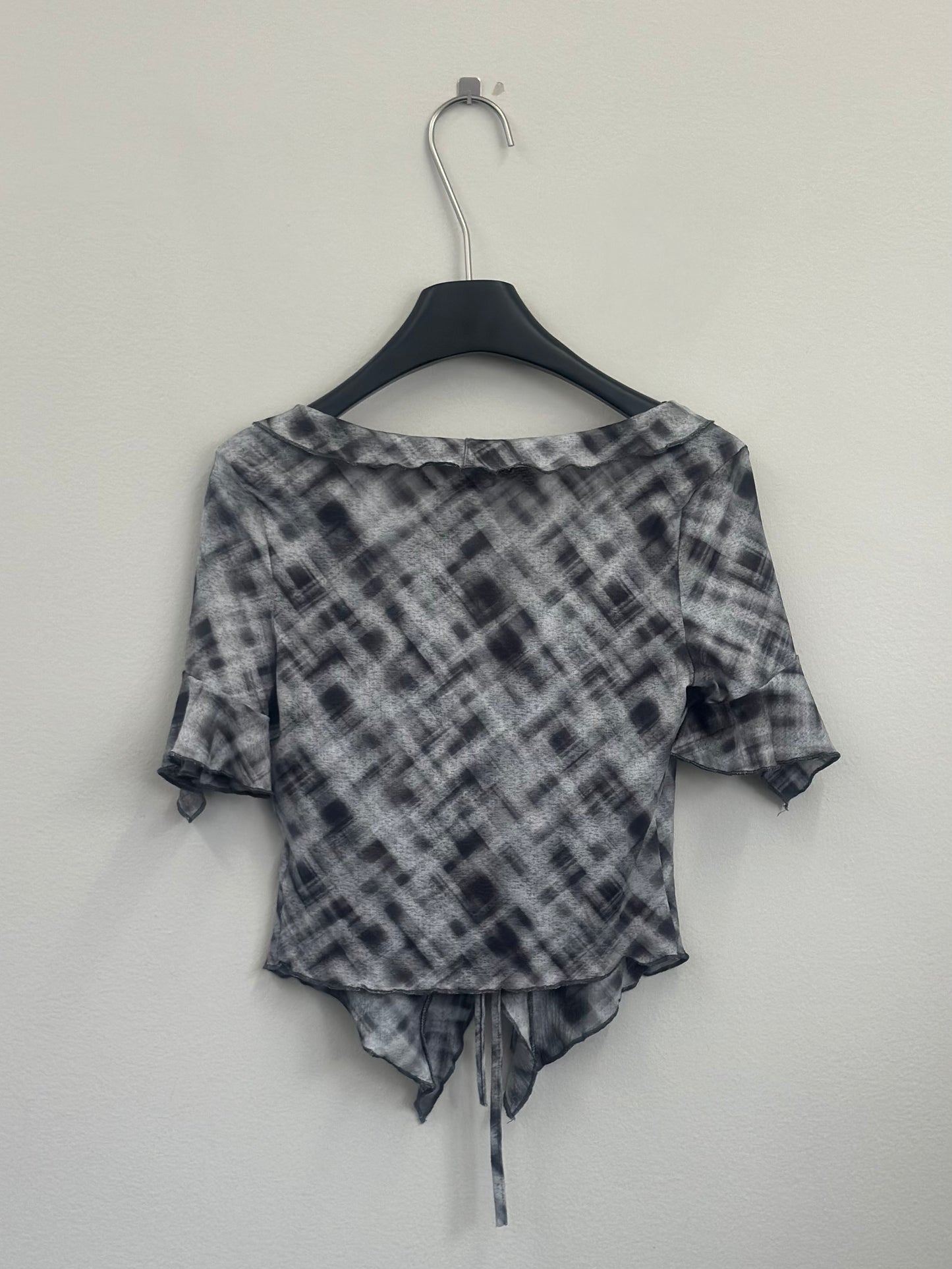 Flutteringcheck shirt A83