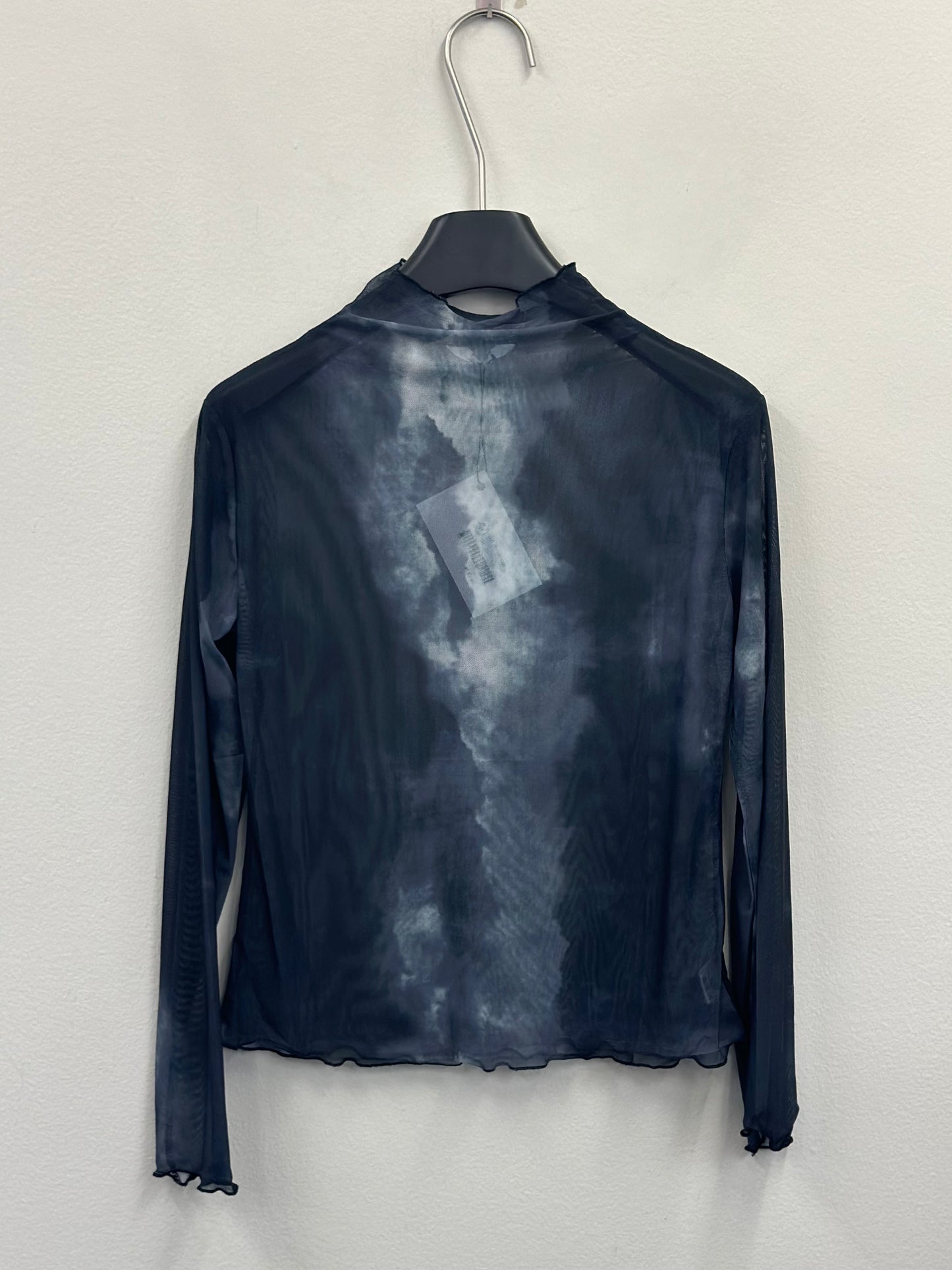 see-through design tops A91