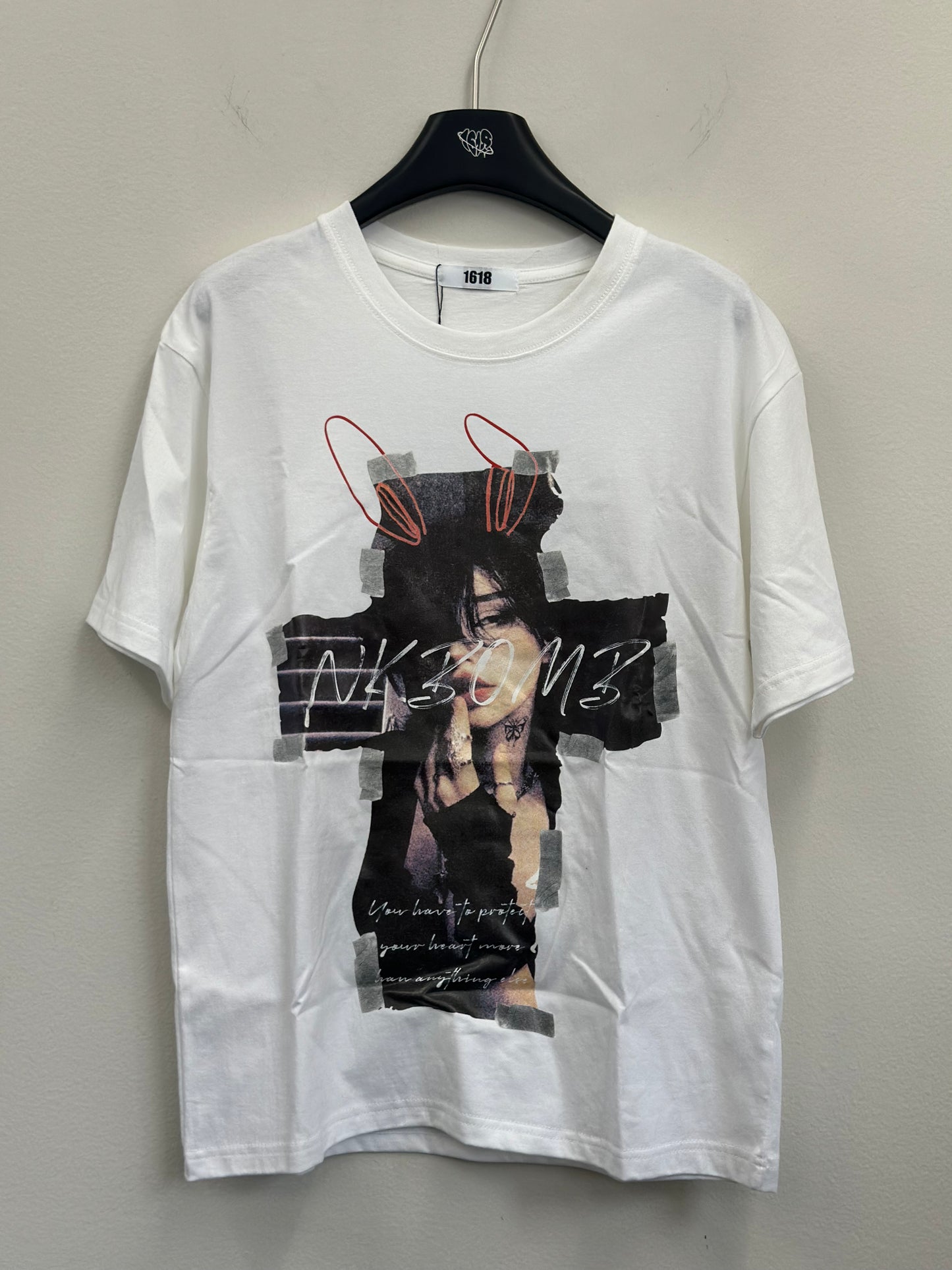 cross bunny tee A122