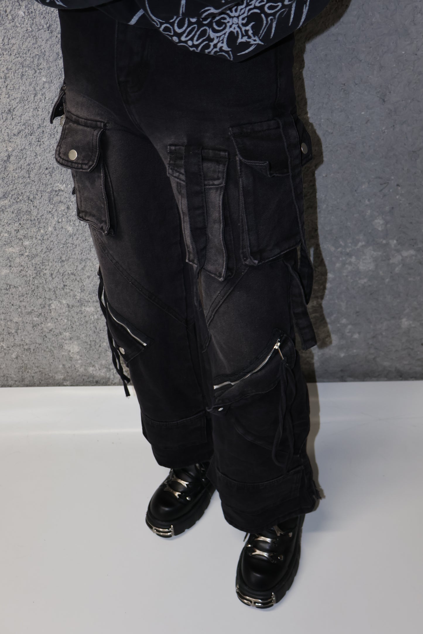 waist belt cargo denim A239