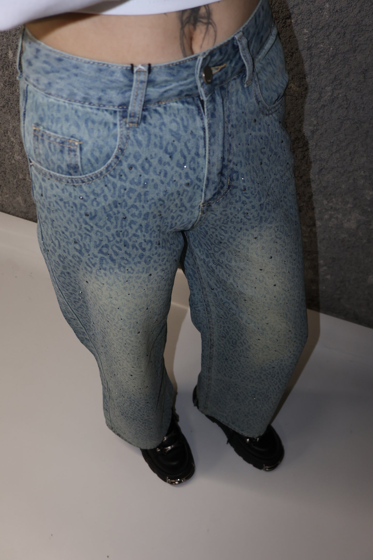 LEO denimpants A16