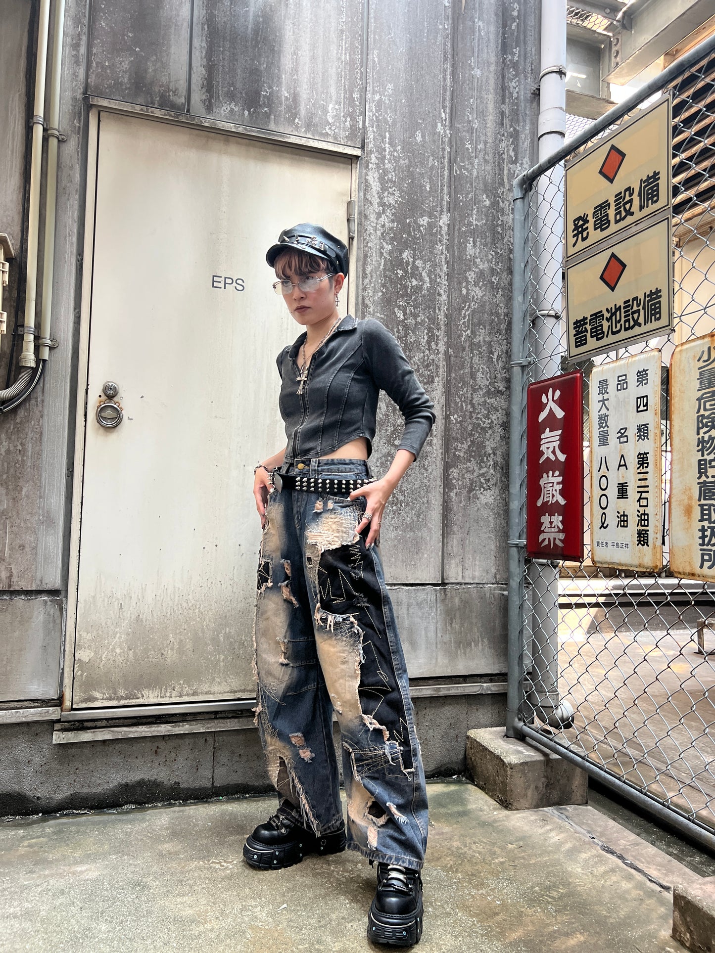 Ruin Cross Denim A273