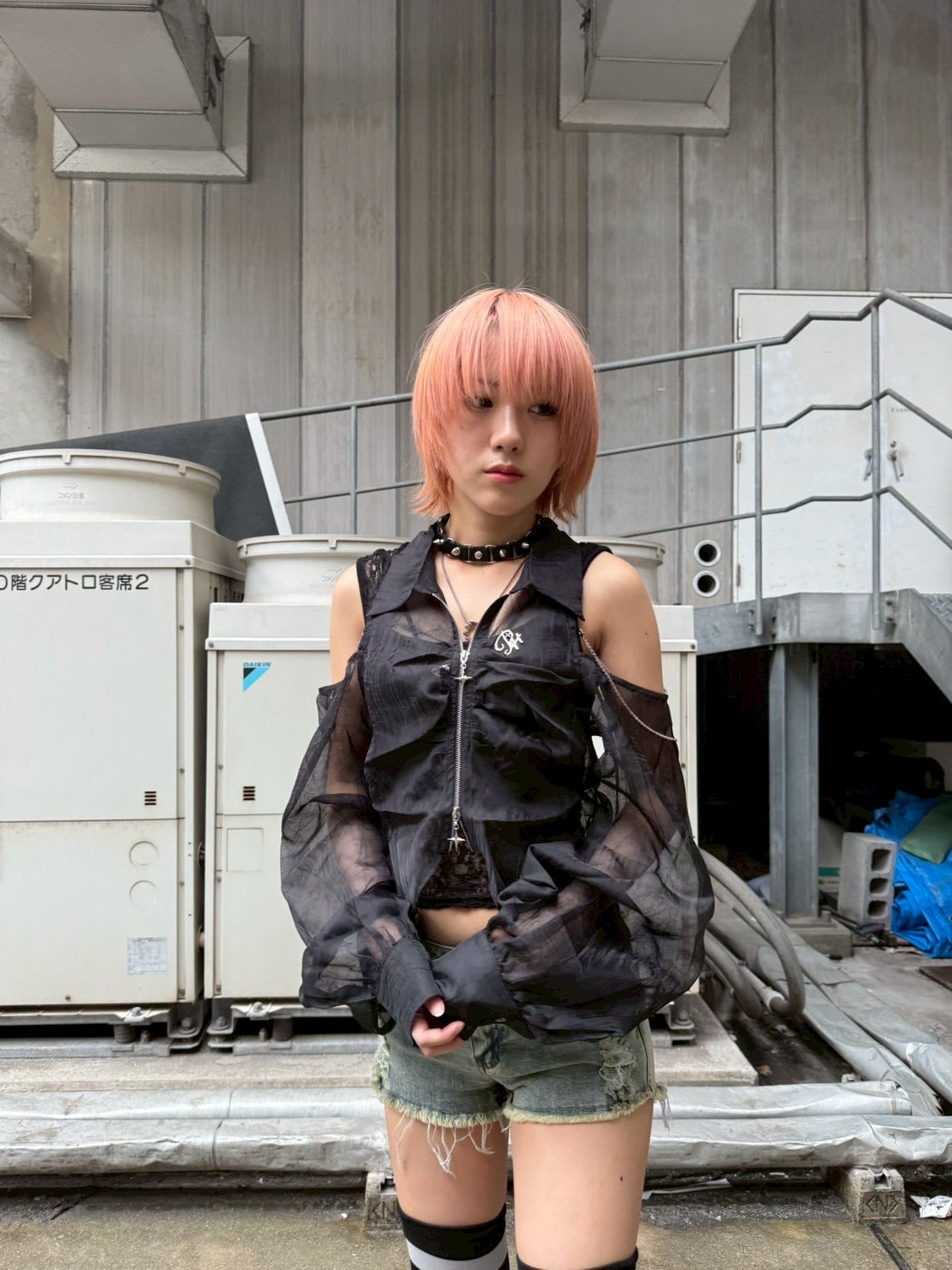 shoulder holeshirts A84