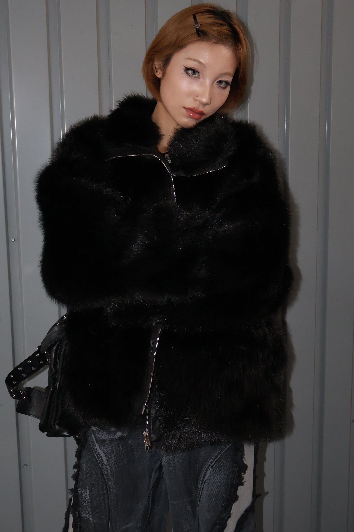 25-921 Snow Fur Coat  A334