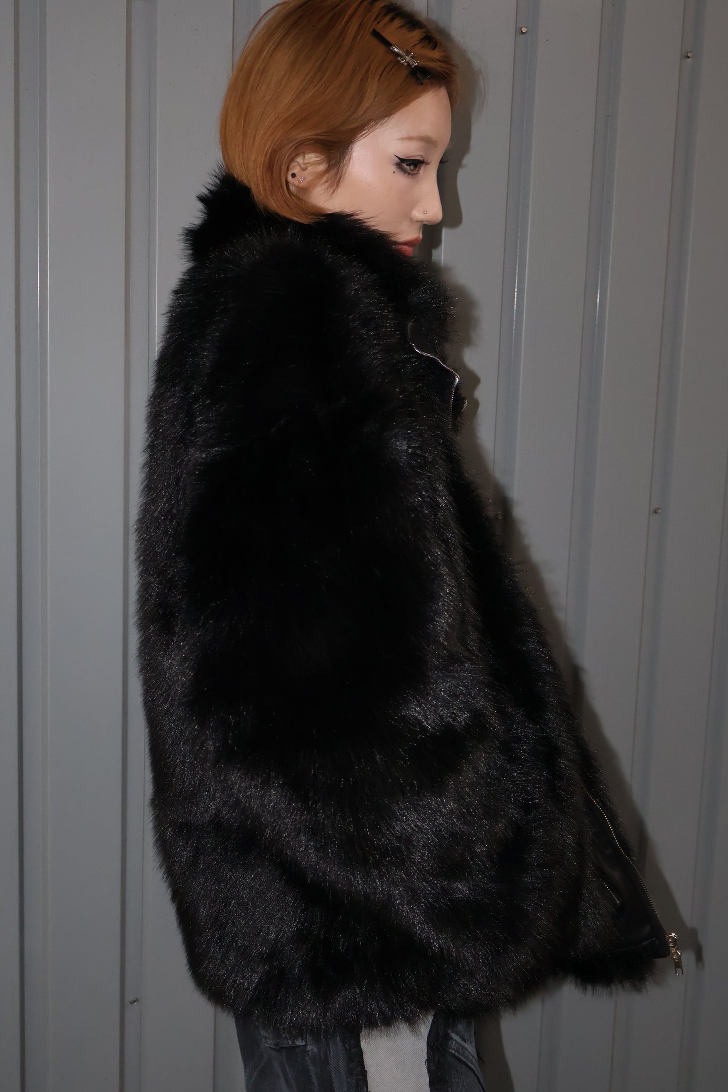 25-921 Snow Fur Coat  A334