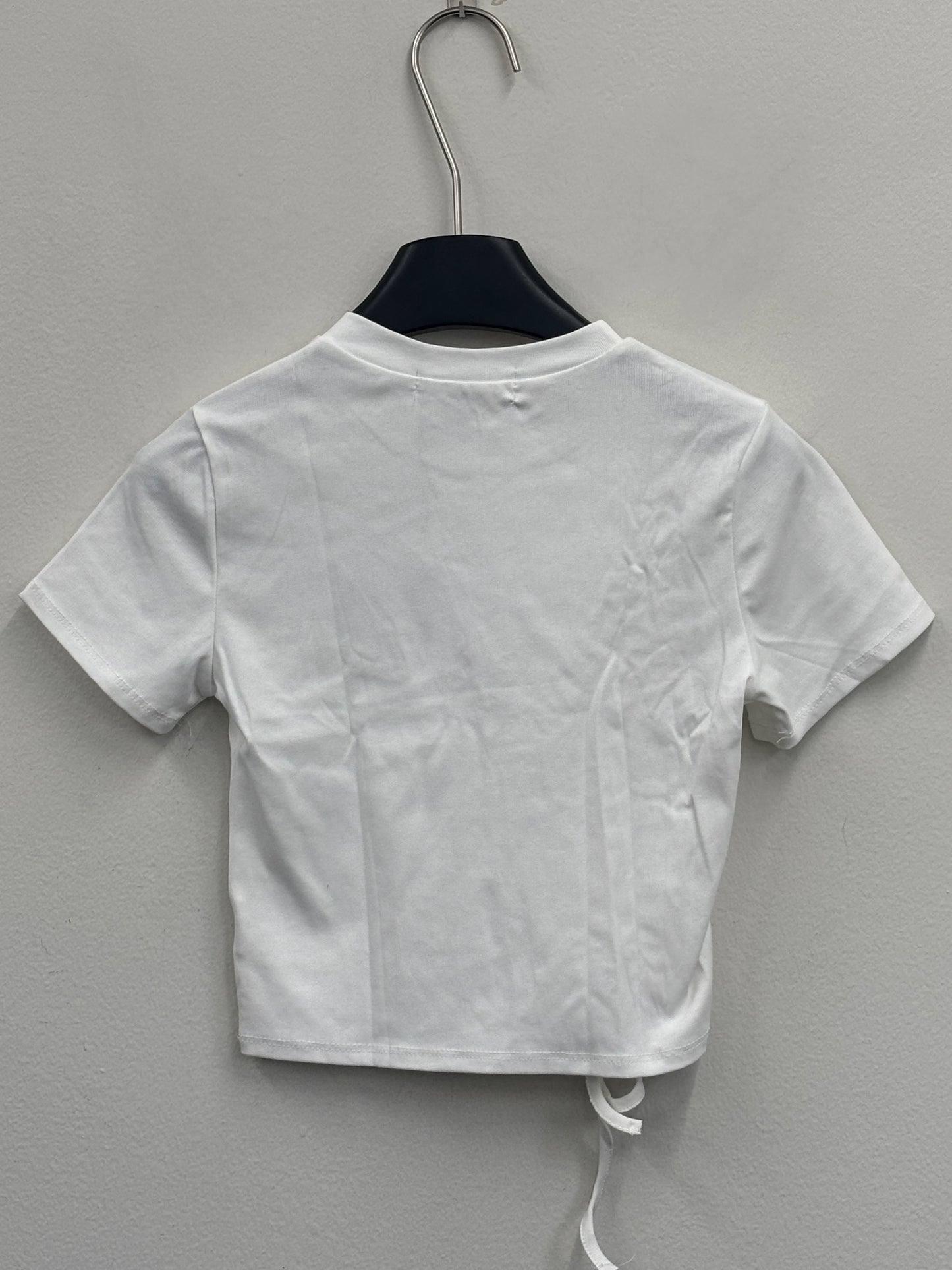 heart shirring tee A116