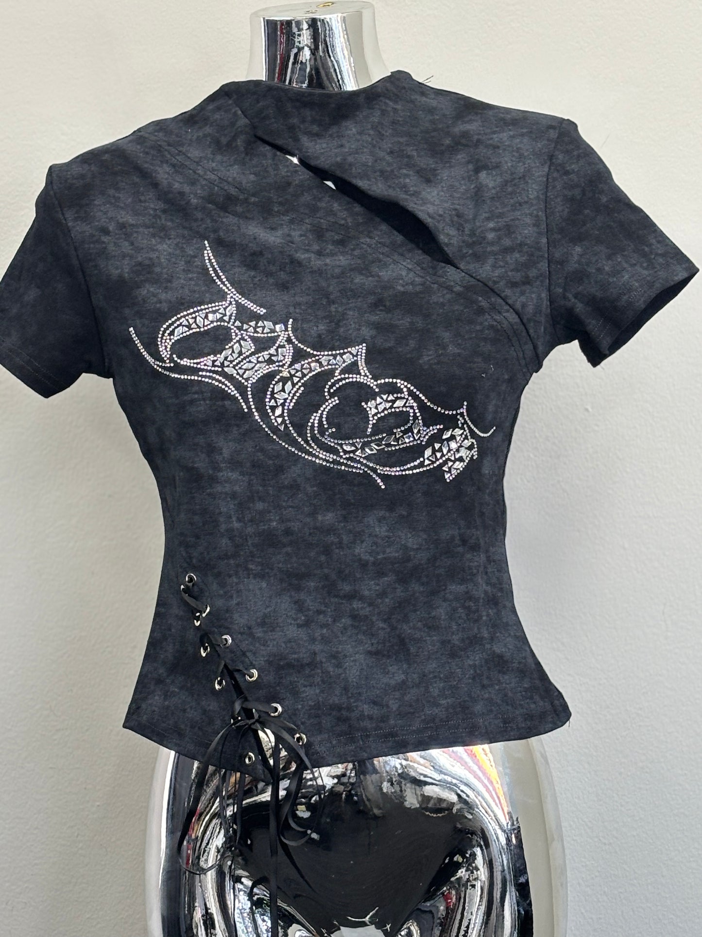 rhinestone opentee  A80