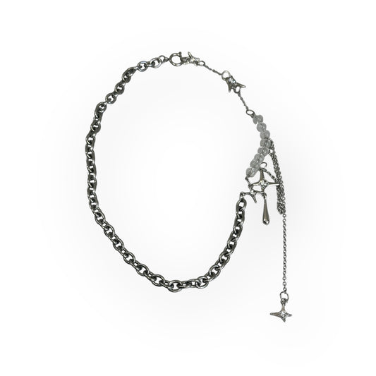 clear shine necklace I20