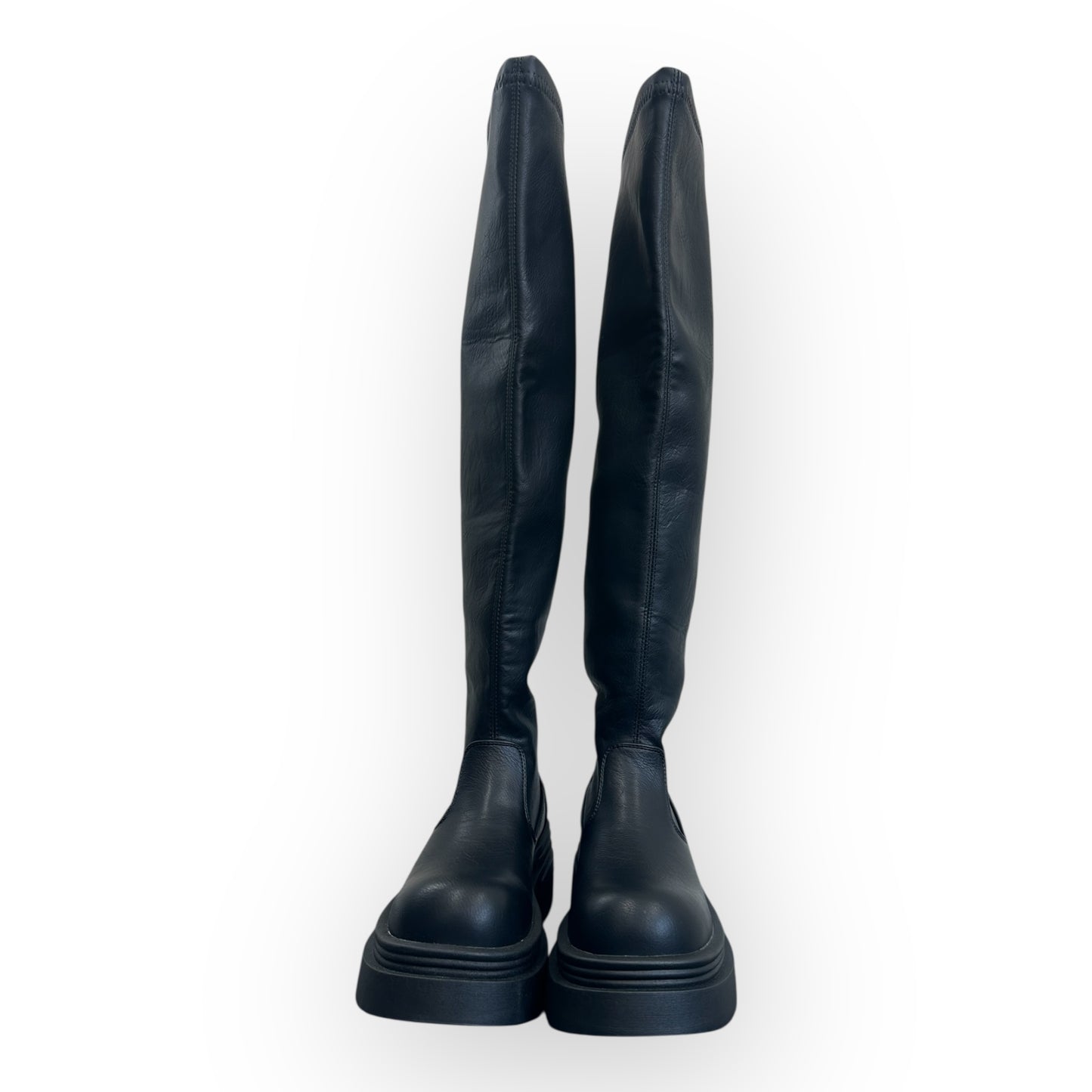 back zip long boots S7