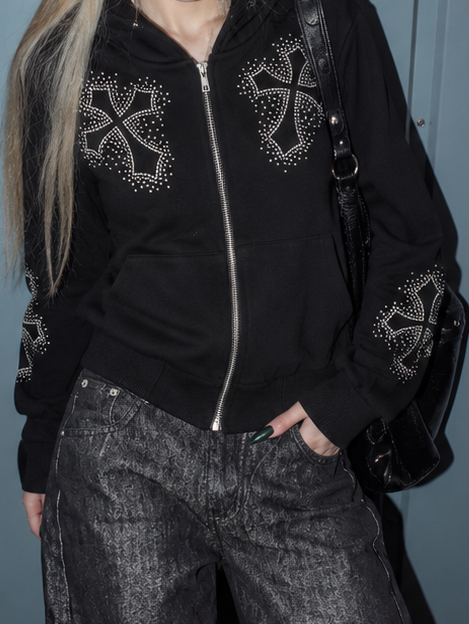 Hex Zip Hoodie A601
