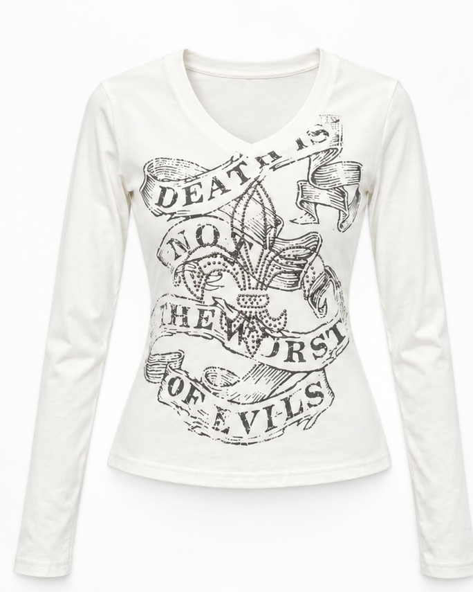 Gothic Graphic Top A677