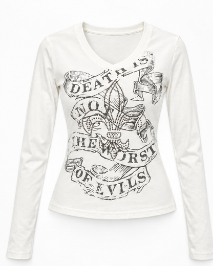 Gothic Graphic Top A677