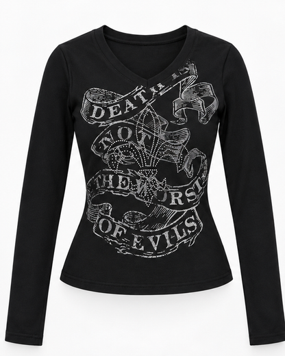 Gothic Graphic Top A677