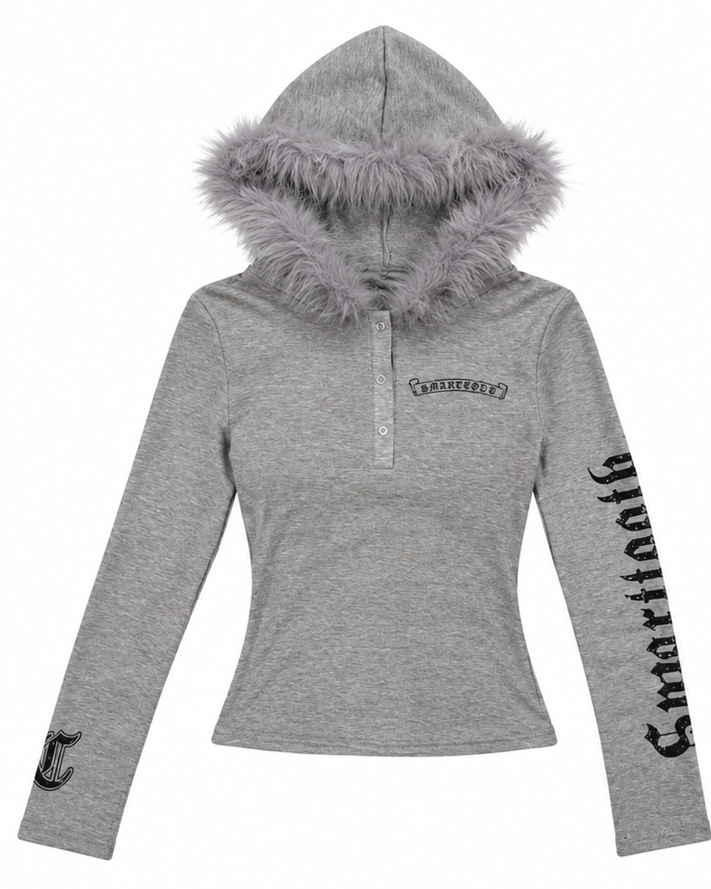 Fur Zip L/S A468