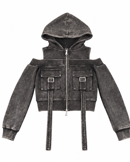 Washed Cargo Jacket A707　