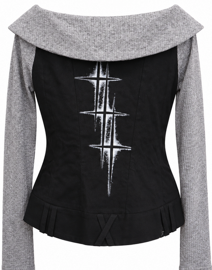 Corset Button Top A514